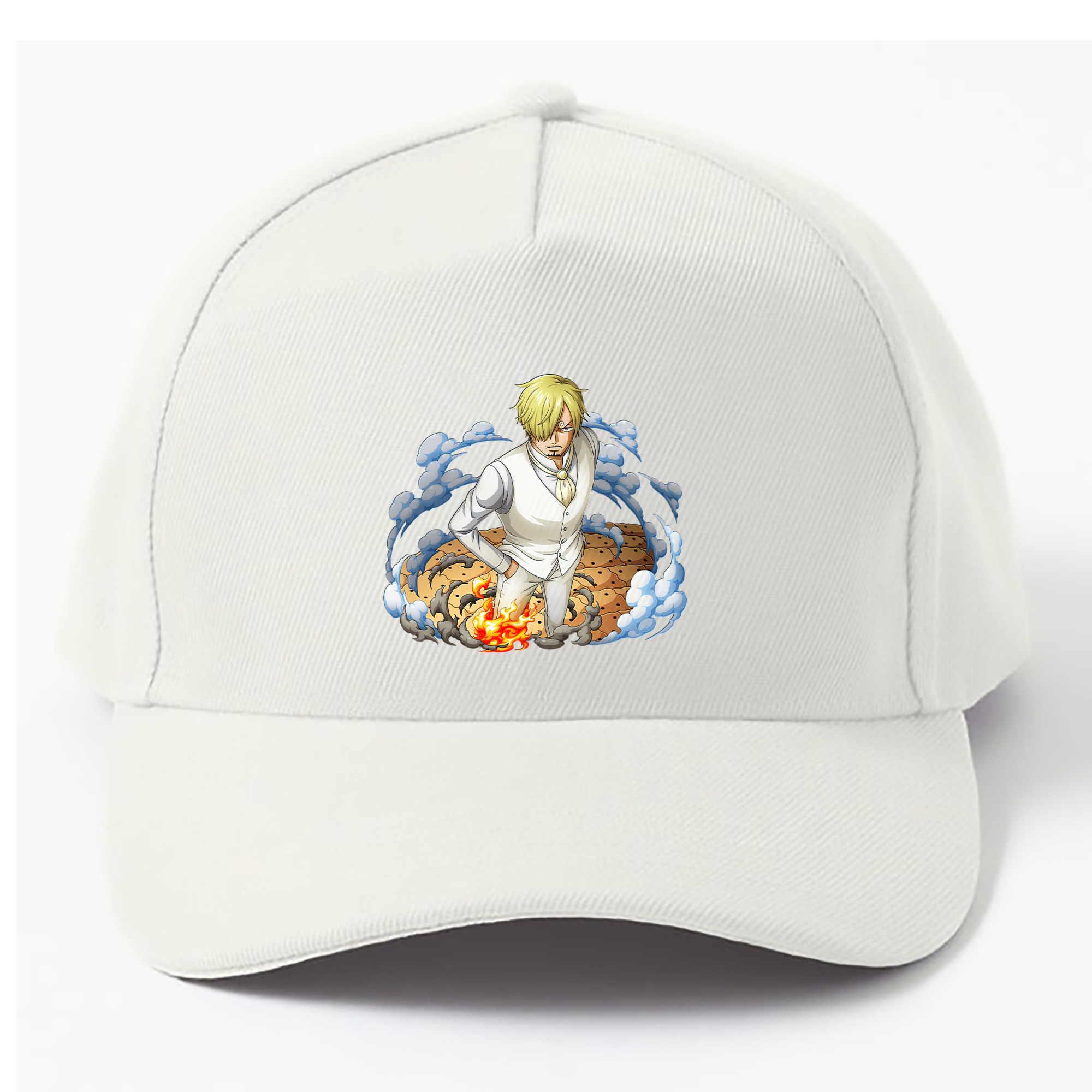 （画像用） ワンピース サンジ ONE PIECE Sanji ベースボールキャップ 綿100％ 男女兼用 帽子 スポーツ