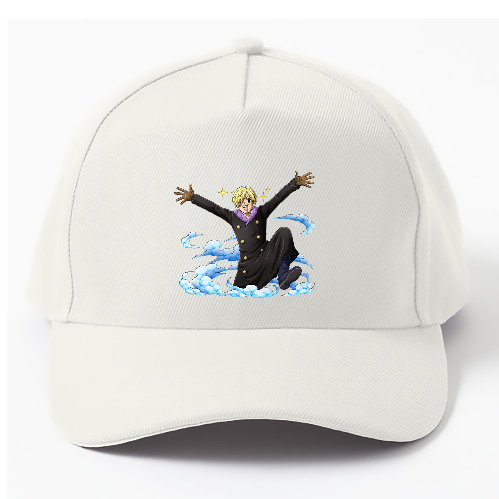 （画像用） ワンピース サンジ ONE PIECE Sanji ベースボールキャップ 綿100％ 男女兼用 帽子 スポーツ