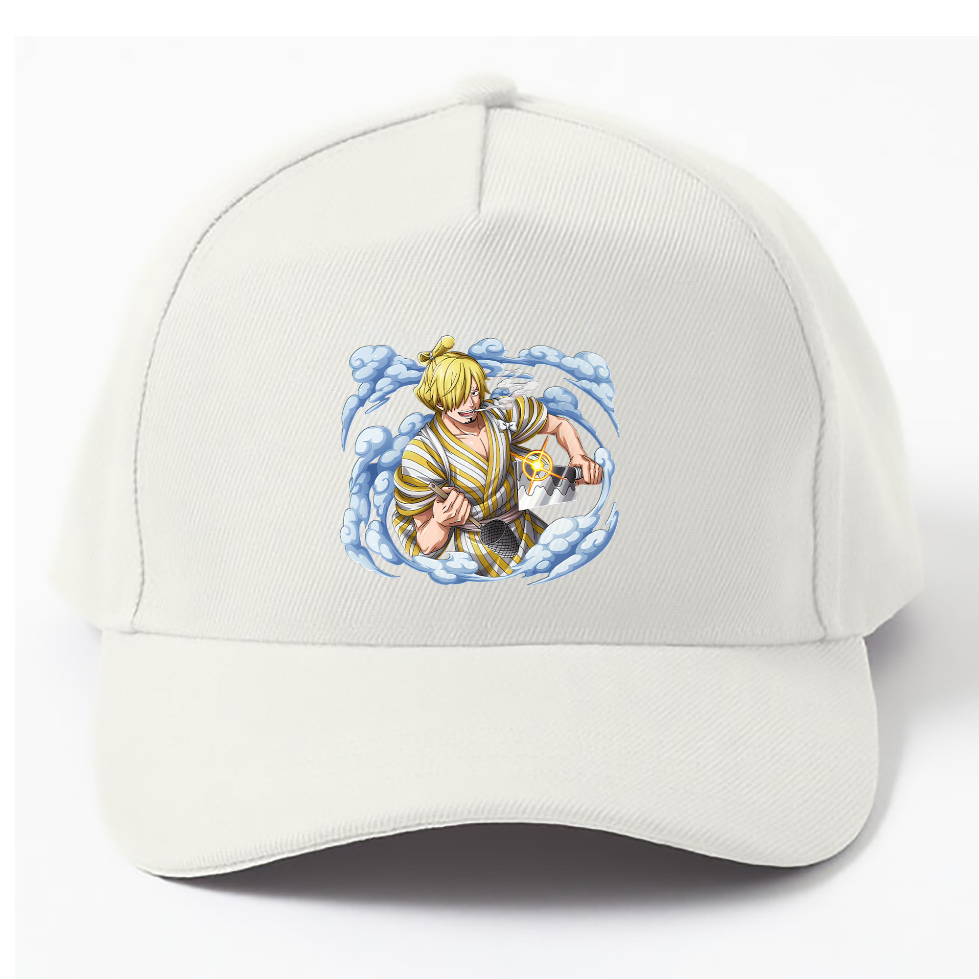 （画像用） ワンピース サンジ ONE PIECE Sanji ベースボールキャップ 綿100％ 男女兼用 帽子 スポーツ