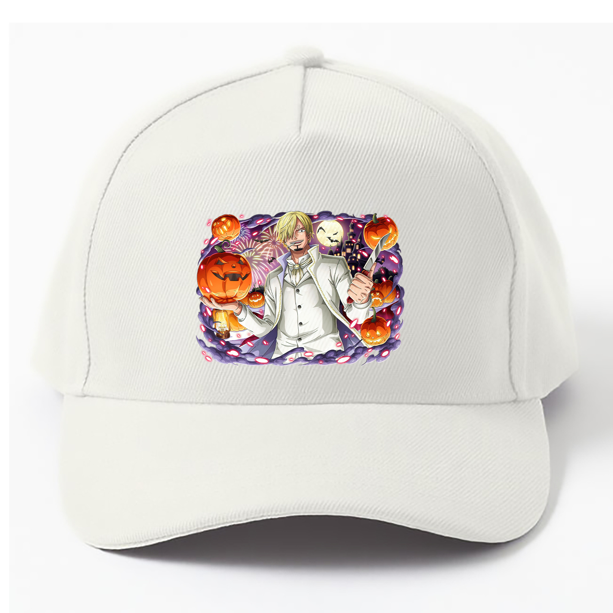 （画像用） ワンピース サンジ ONE PIECE Sanji ベースボールキャップ 綿100％ 男女兼用 帽子 スポーツ