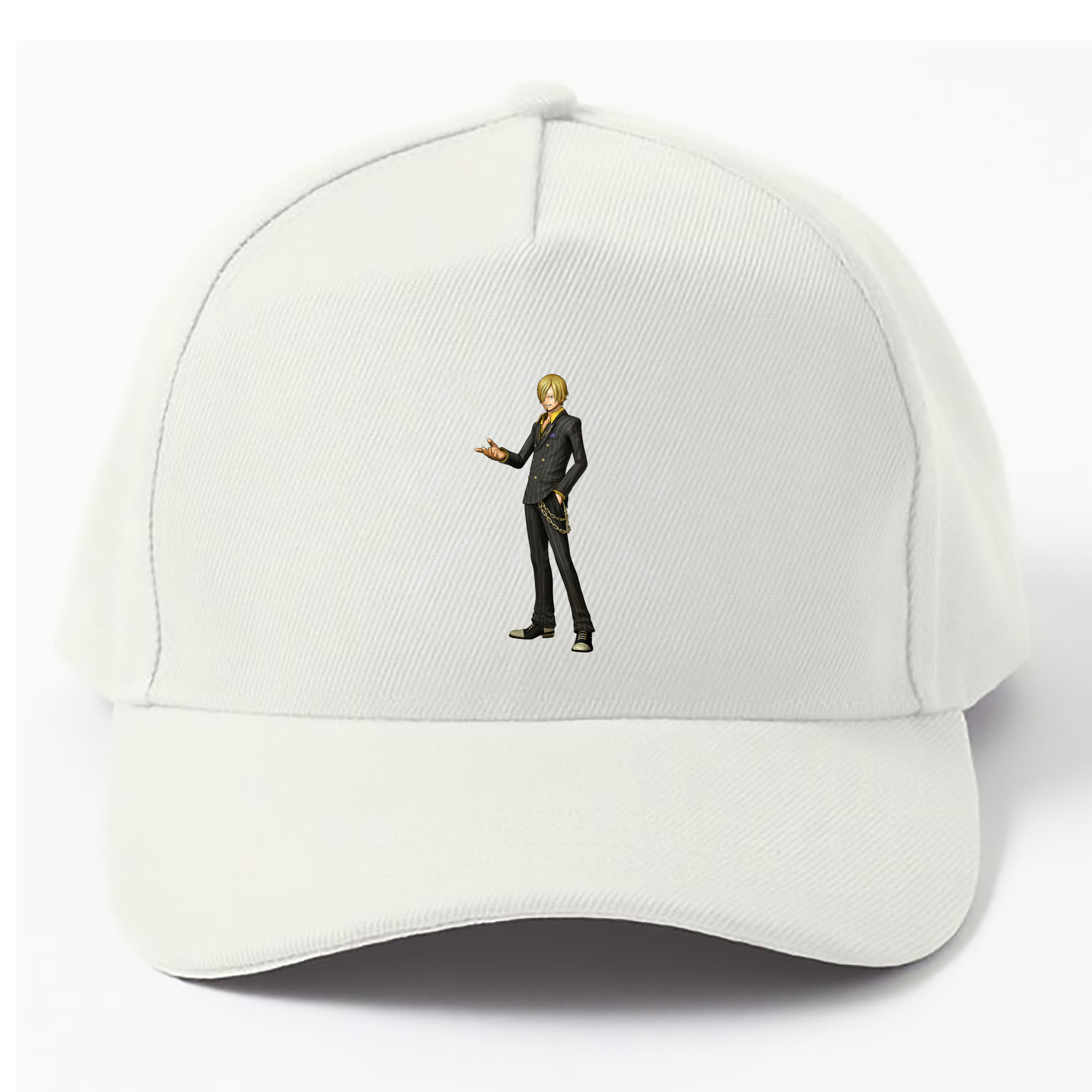 （画像用） ワンピース サンジ ONE PIECE Sanji ベースボールキャップ 綿100％ 男女兼用 帽子 スポーツ