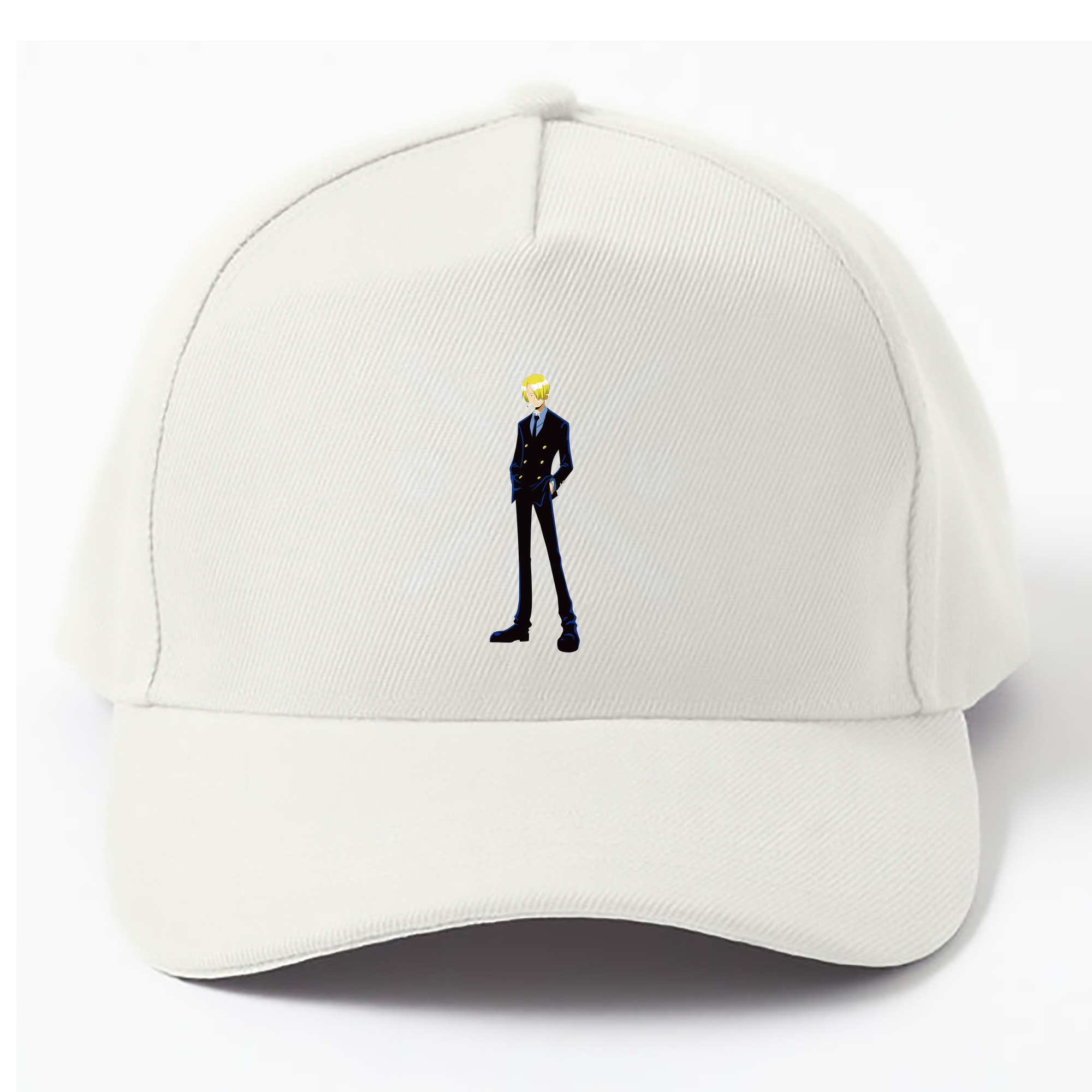 （画像用） ワンピース サンジ ONE PIECE Sanji ベースボールキャップ 綿100％ 男女兼用 帽子 スポーツ