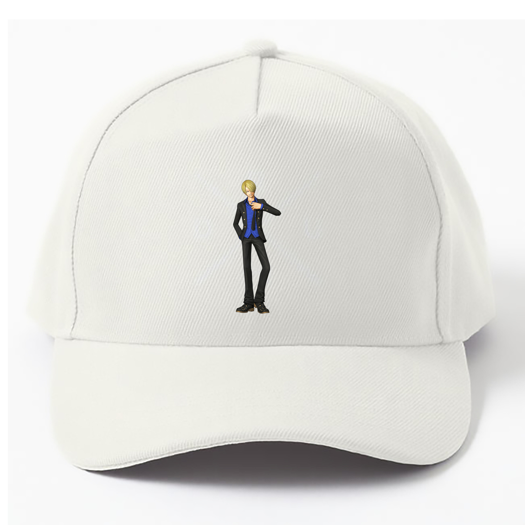 （画像用） ワンピース サンジ ONE PIECE Sanji ベースボールキャップ 綿100％ 男女兼用 帽子 スポーツ