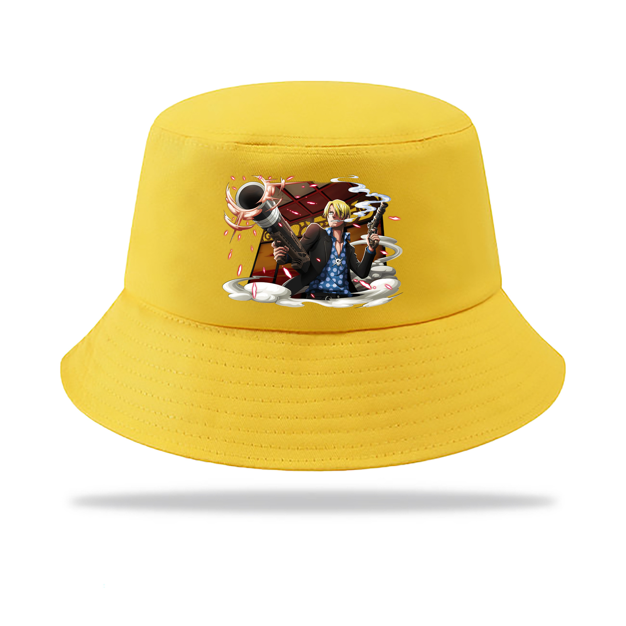 （画像用） ワンピース サンジ ONE PIECE Sanji アウトドア日除けバケットハット
