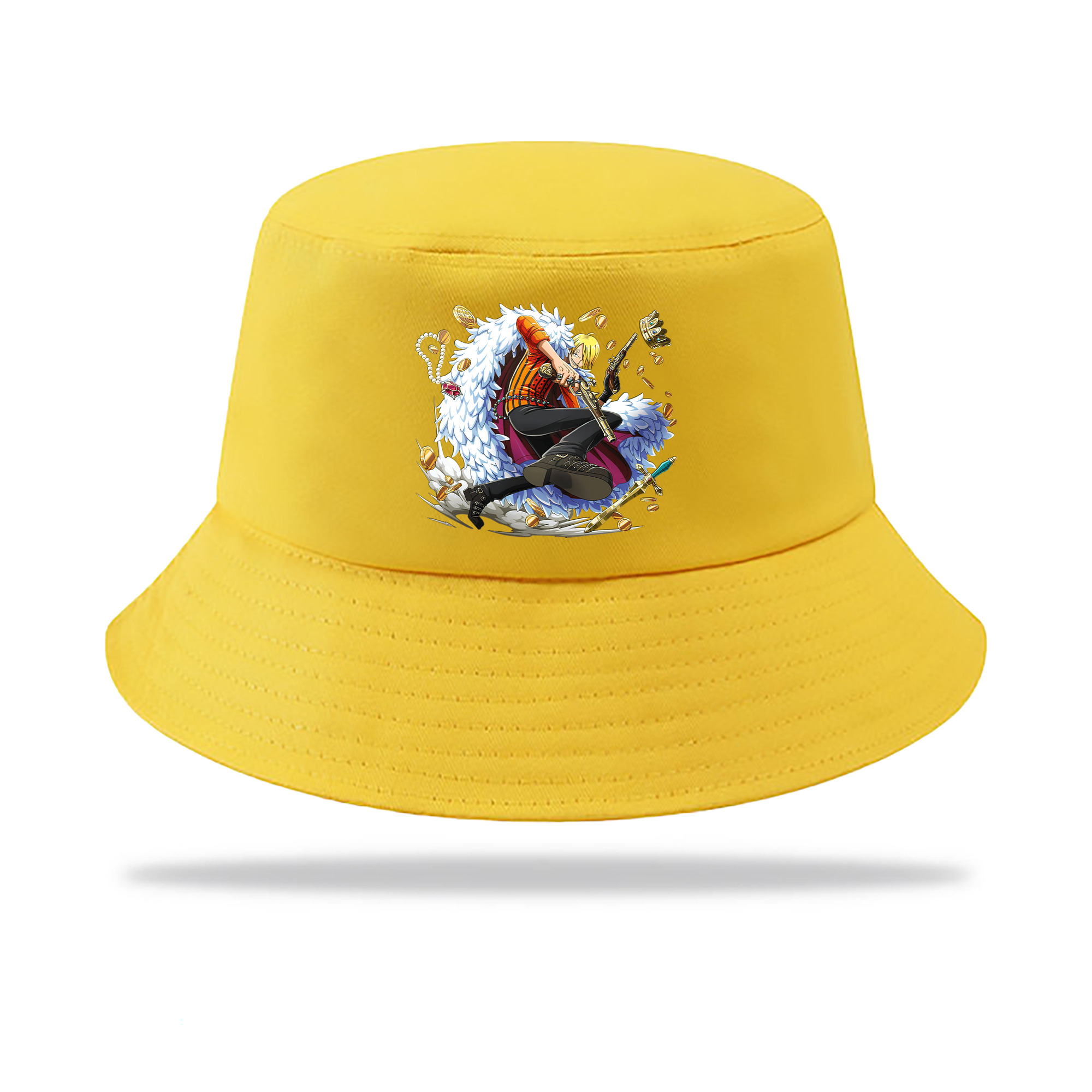 （画像用） ワンピース サンジ ONE PIECE Sanji アウトドア日除けバケットハット