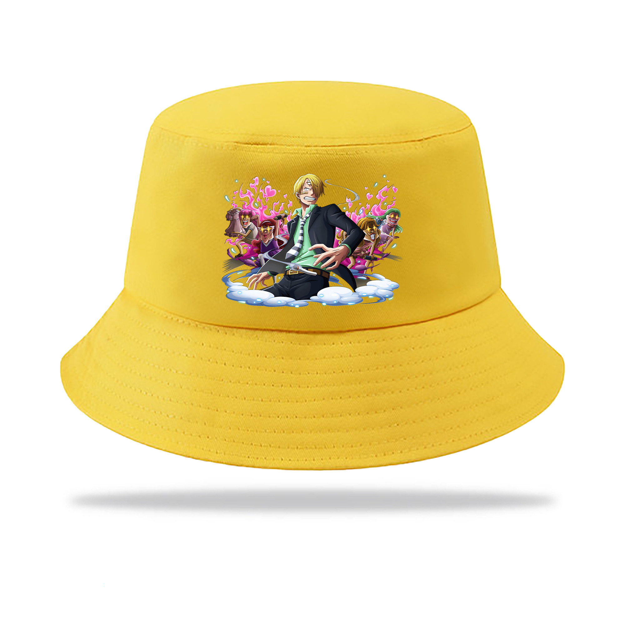 （画像用） ワンピース サンジ ONE PIECE Sanji アウトドア日除けバケットハット
