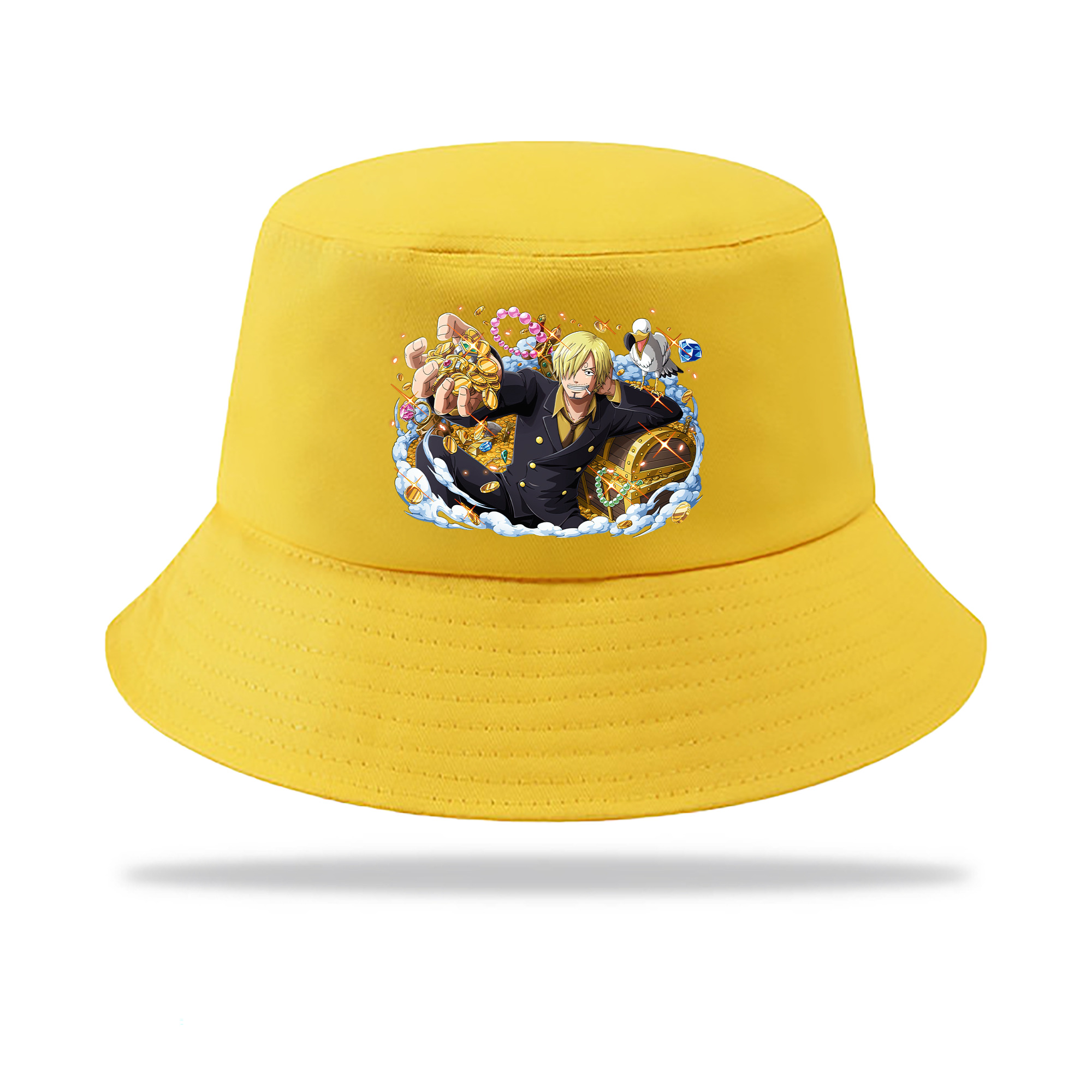 （画像用） ワンピース サンジ ONE PIECE Sanji アウトドア日除けバケットハット