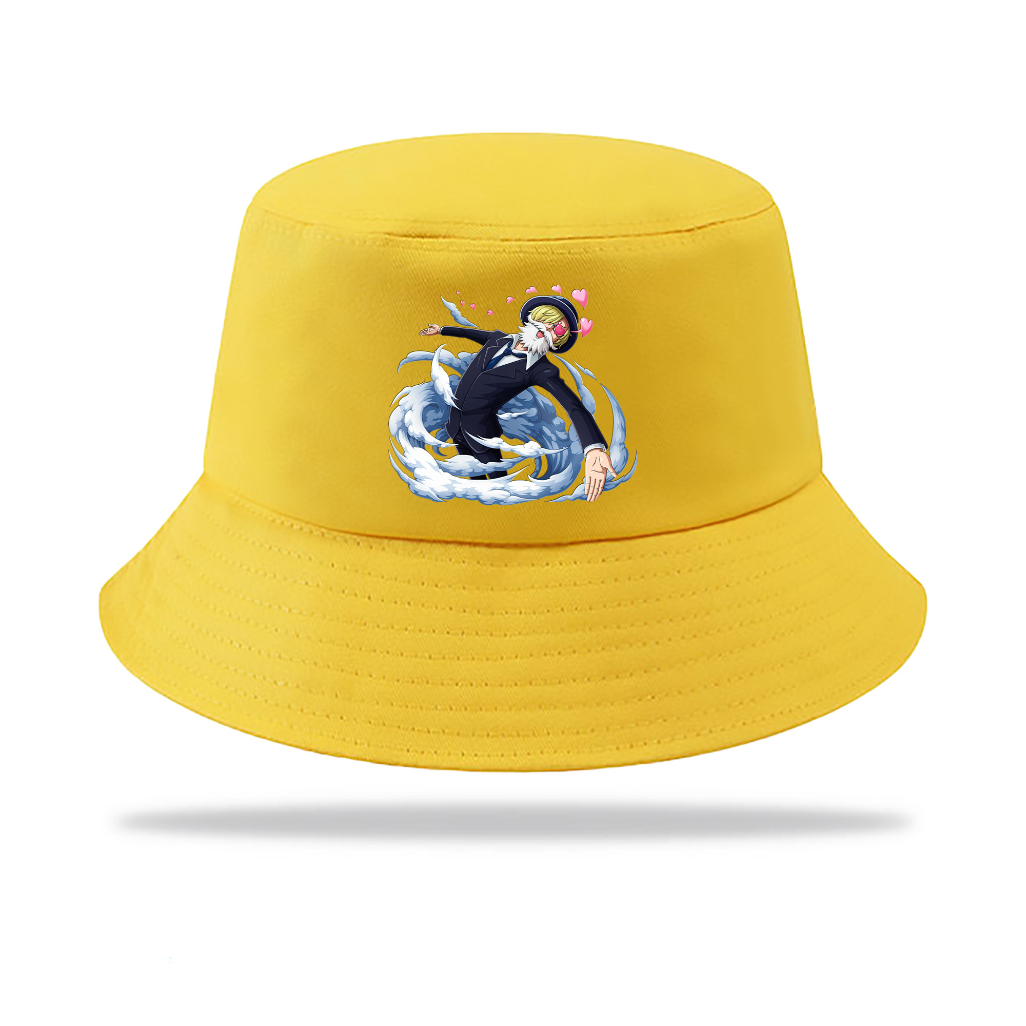 （画像用） ワンピース サンジ ONE PIECE Sanji アウトドア日除けバケットハット