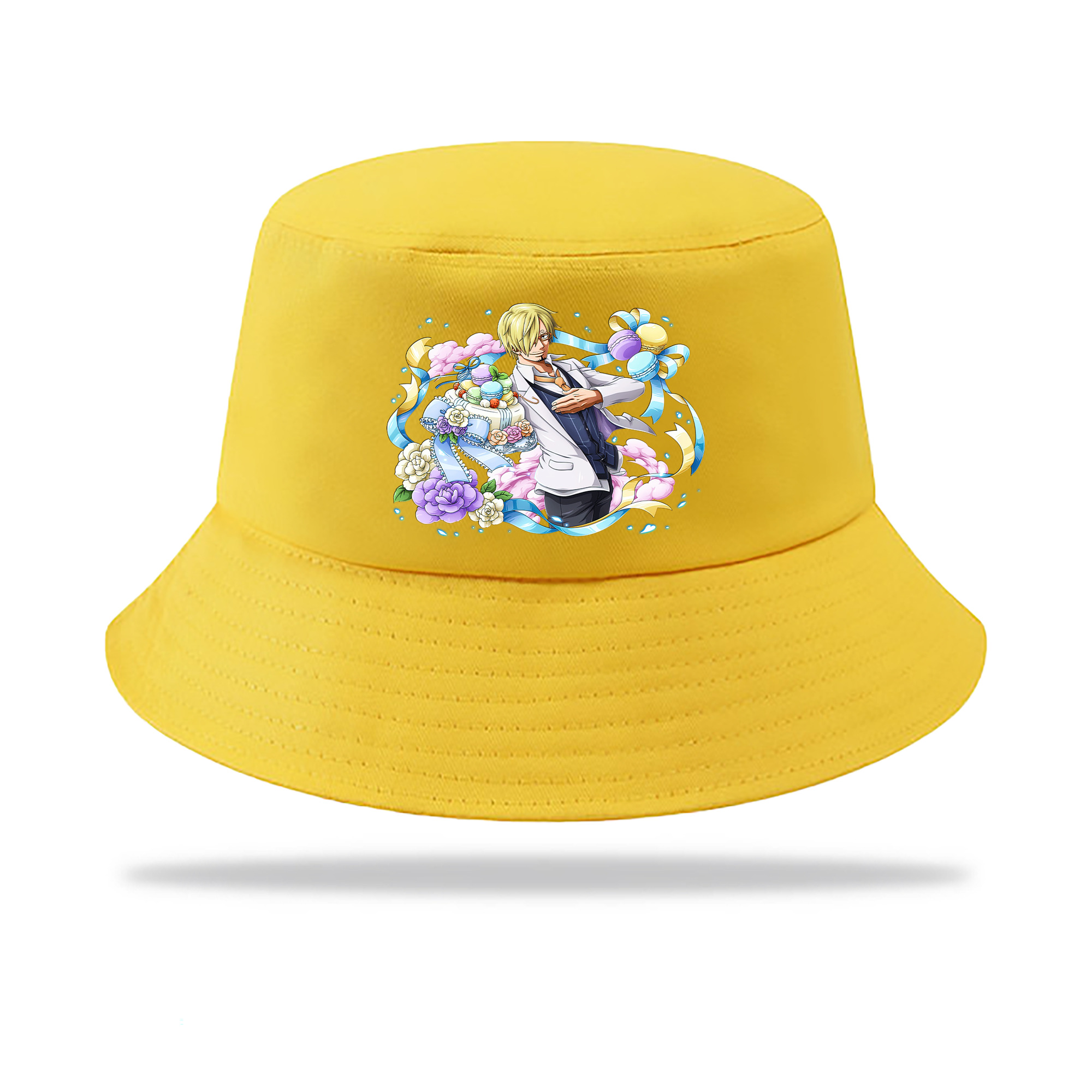 （画像用） ワンピース サンジ ONE PIECE Sanji アウトドア日除けバケットハット