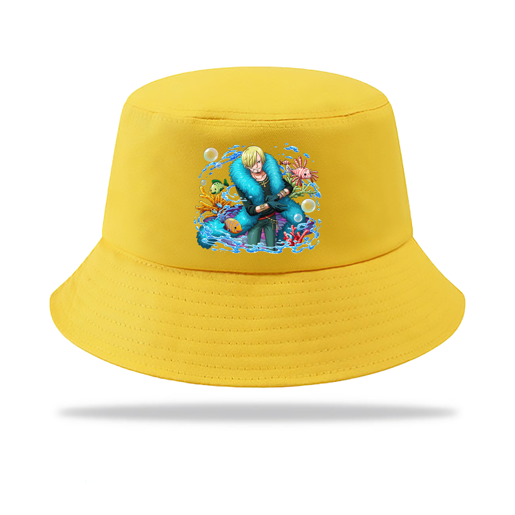 （画像用） ワンピース サンジ ONE PIECE Sanji アウトドア日除けバケットハット