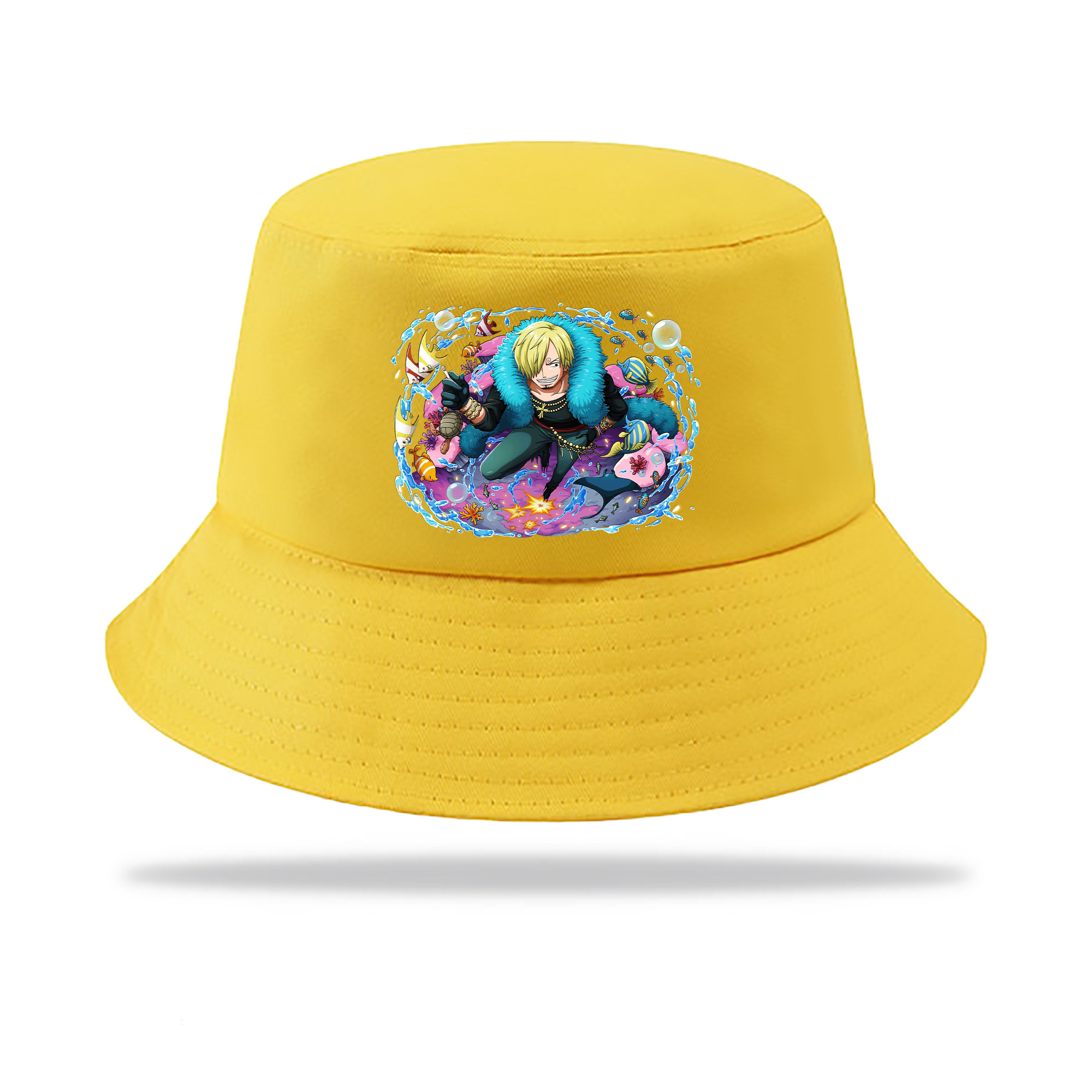 （画像用） ワンピース サンジ ONE PIECE Sanji アウトドア日除けバケットハット