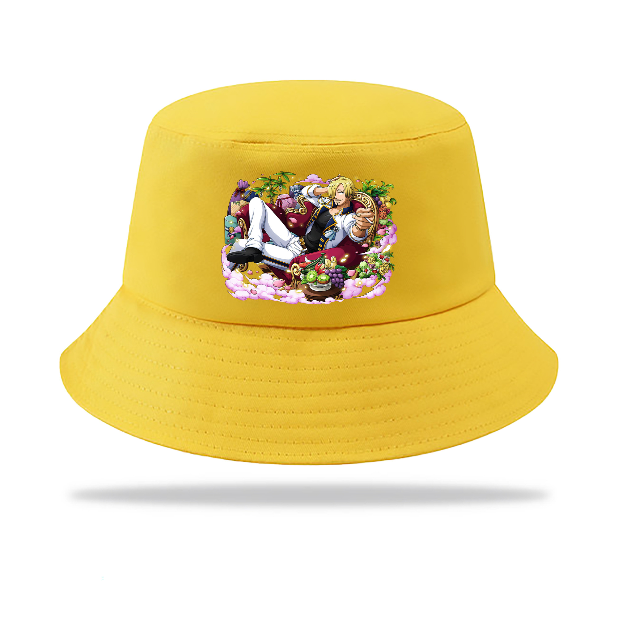 （画像用） ワンピース サンジ ONE PIECE Sanji アウトドア日除けバケットハット