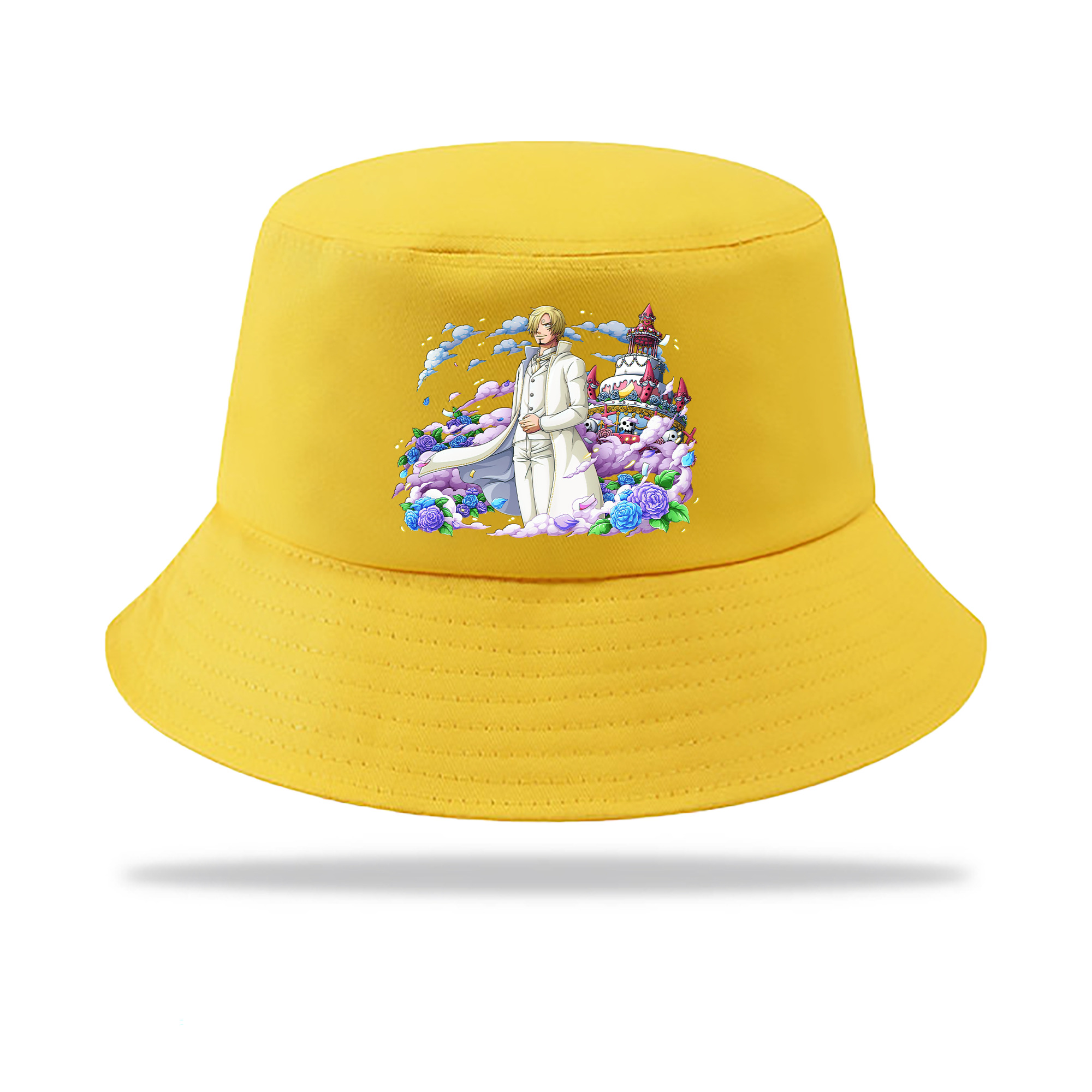 （画像用） ワンピース サンジ ONE PIECE Sanji アウトドア日除けバケットハット