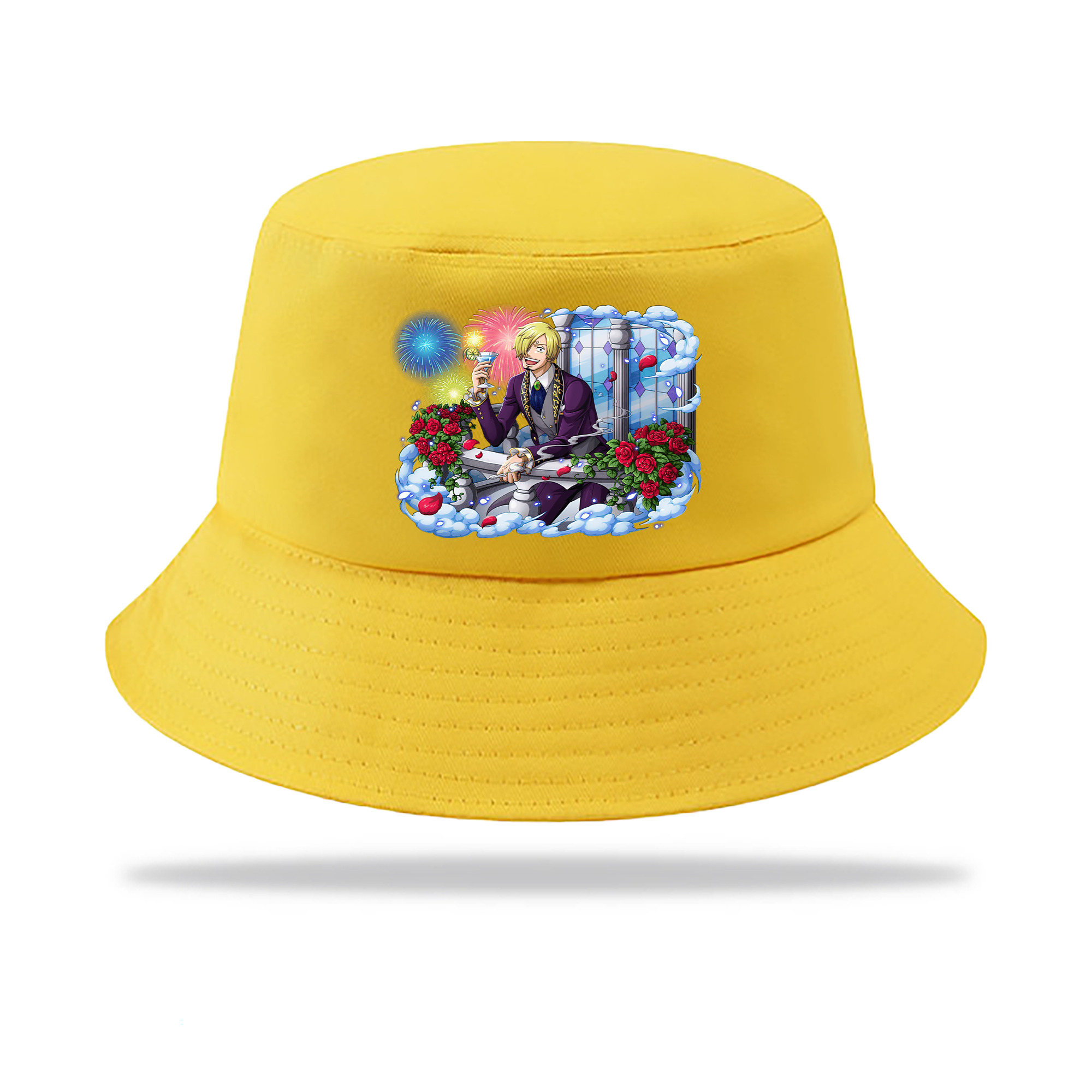 （画像用） ワンピース サンジ ONE PIECE Sanji アウトドア日除けバケットハット