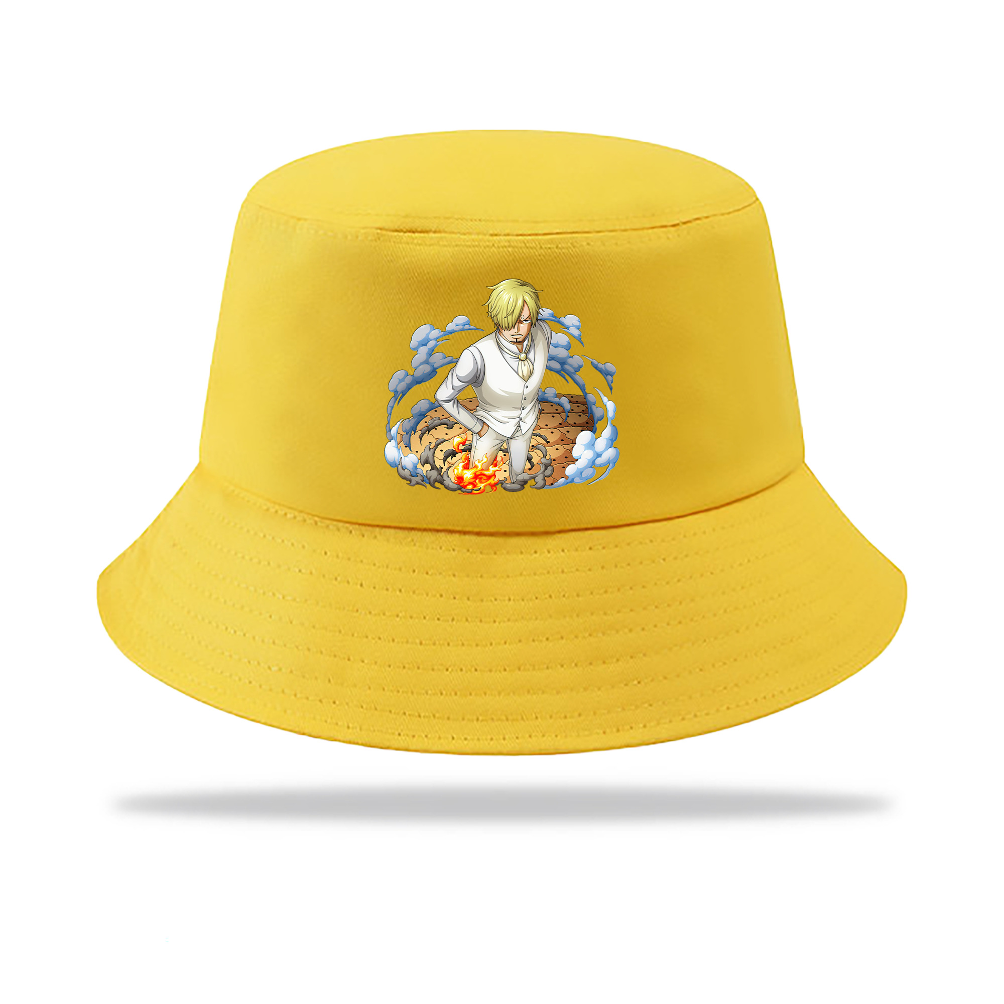 （画像用） ワンピース サンジ ONE PIECE Sanji アウトドア日除けバケットハット