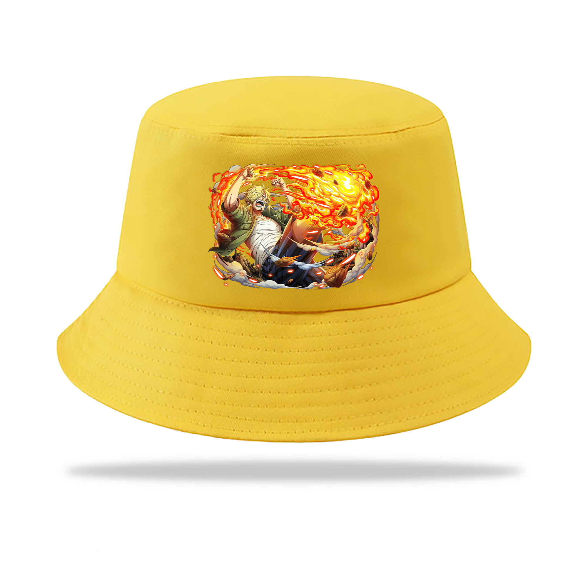 （画像用） ワンピース サンジ ONE PIECE Sanji アウトドア日除けバケットハット