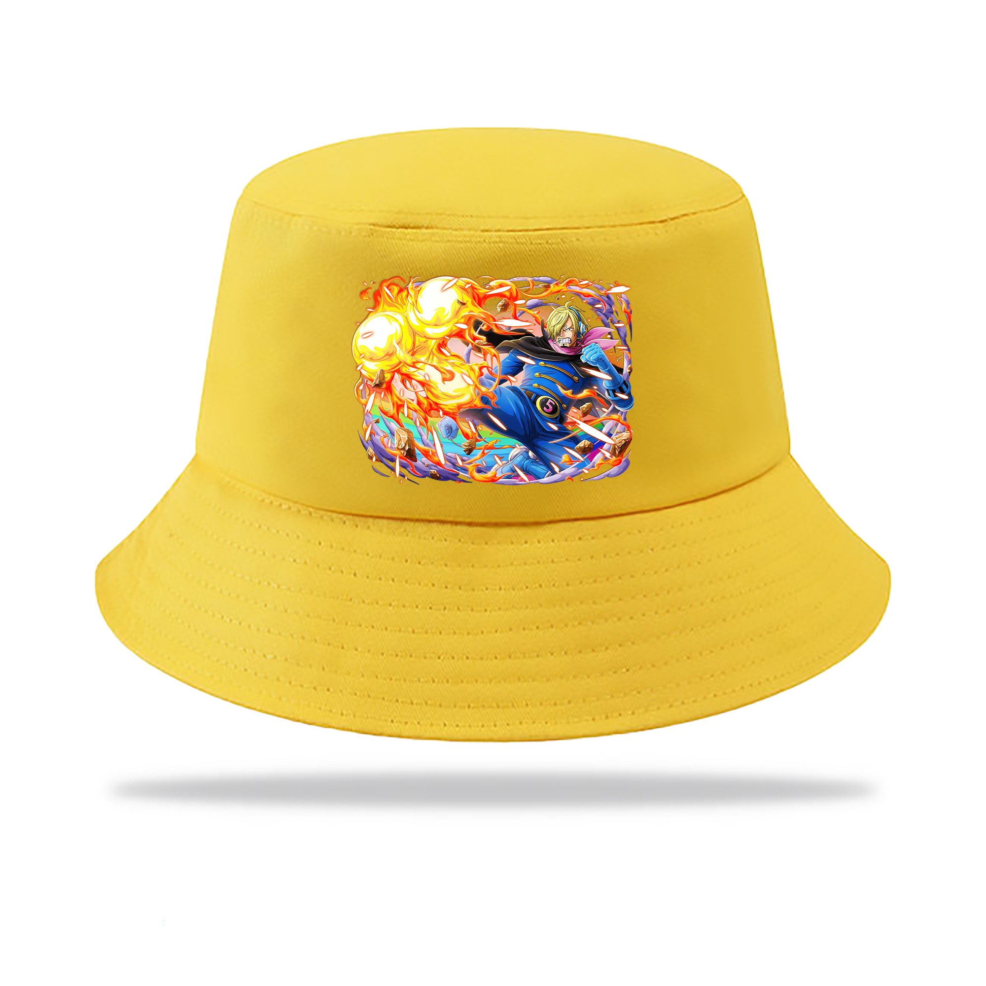 （画像用） ワンピース サンジ ONE PIECE Sanji アウトドア日除けバケットハット