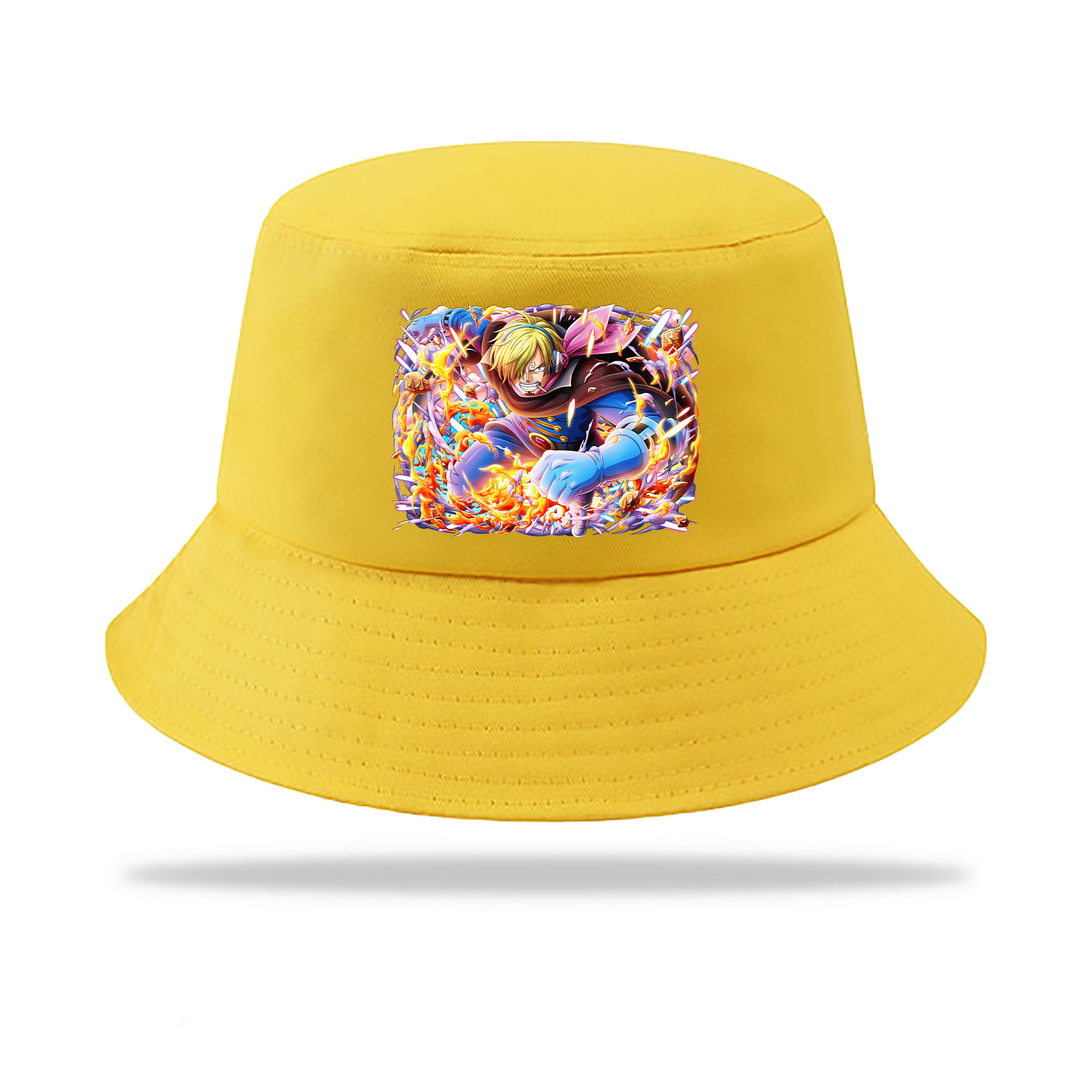 （画像用） ワンピース サンジ ONE PIECE Sanji アウトドア日除けバケットハット