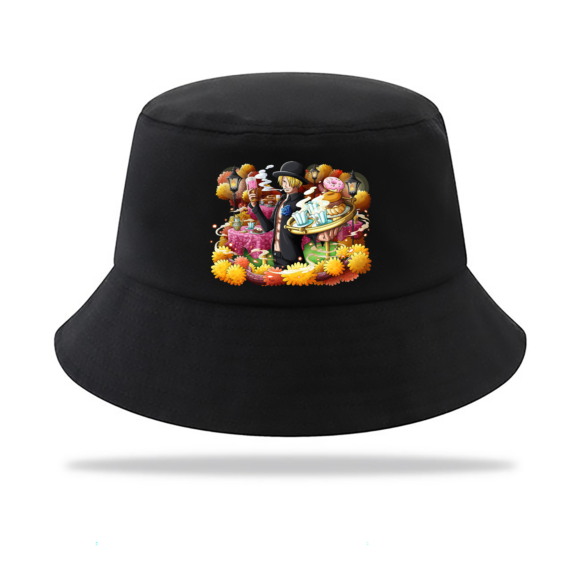 （画像用） ワンピース サンジ ONE PIECE Sanji アウトドア日除けバケットハット