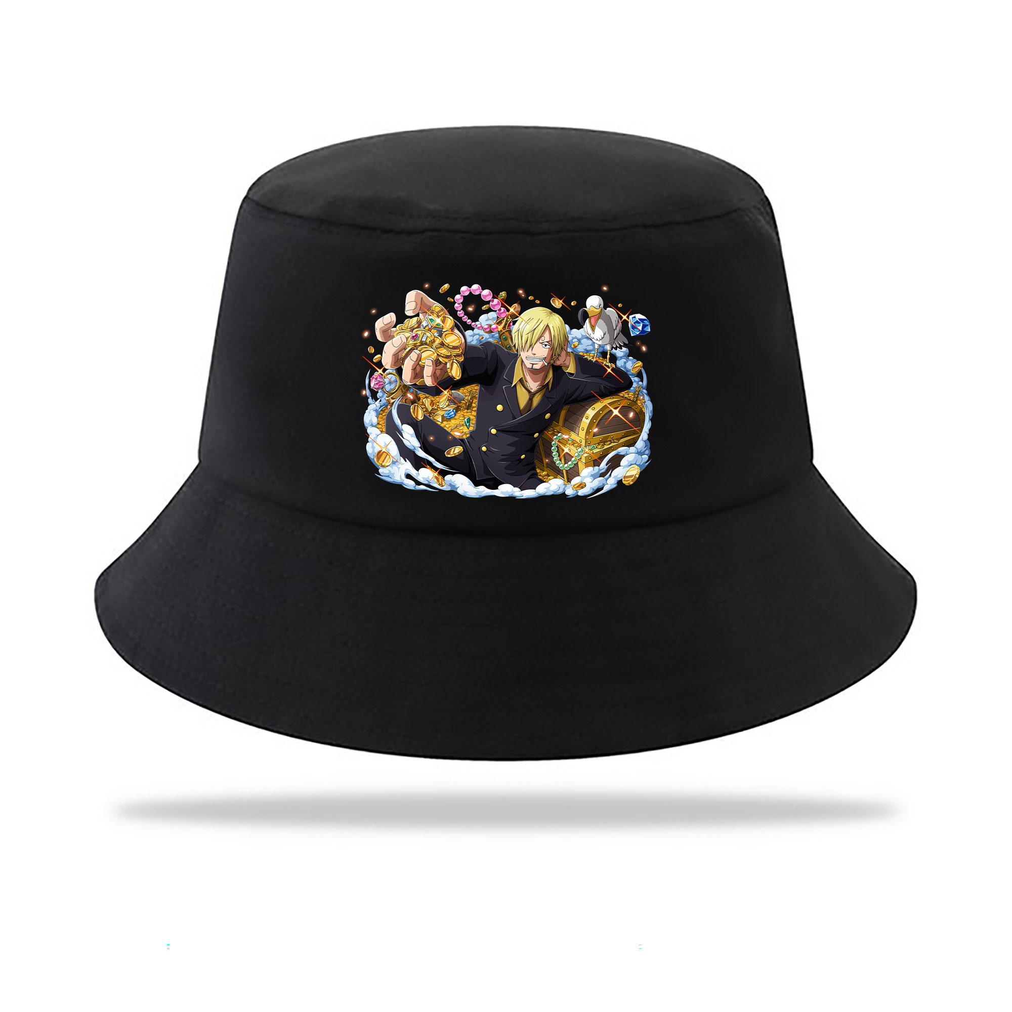 （画像用） ワンピース サンジ ONE PIECE Sanji アウトドア日除けバケットハット