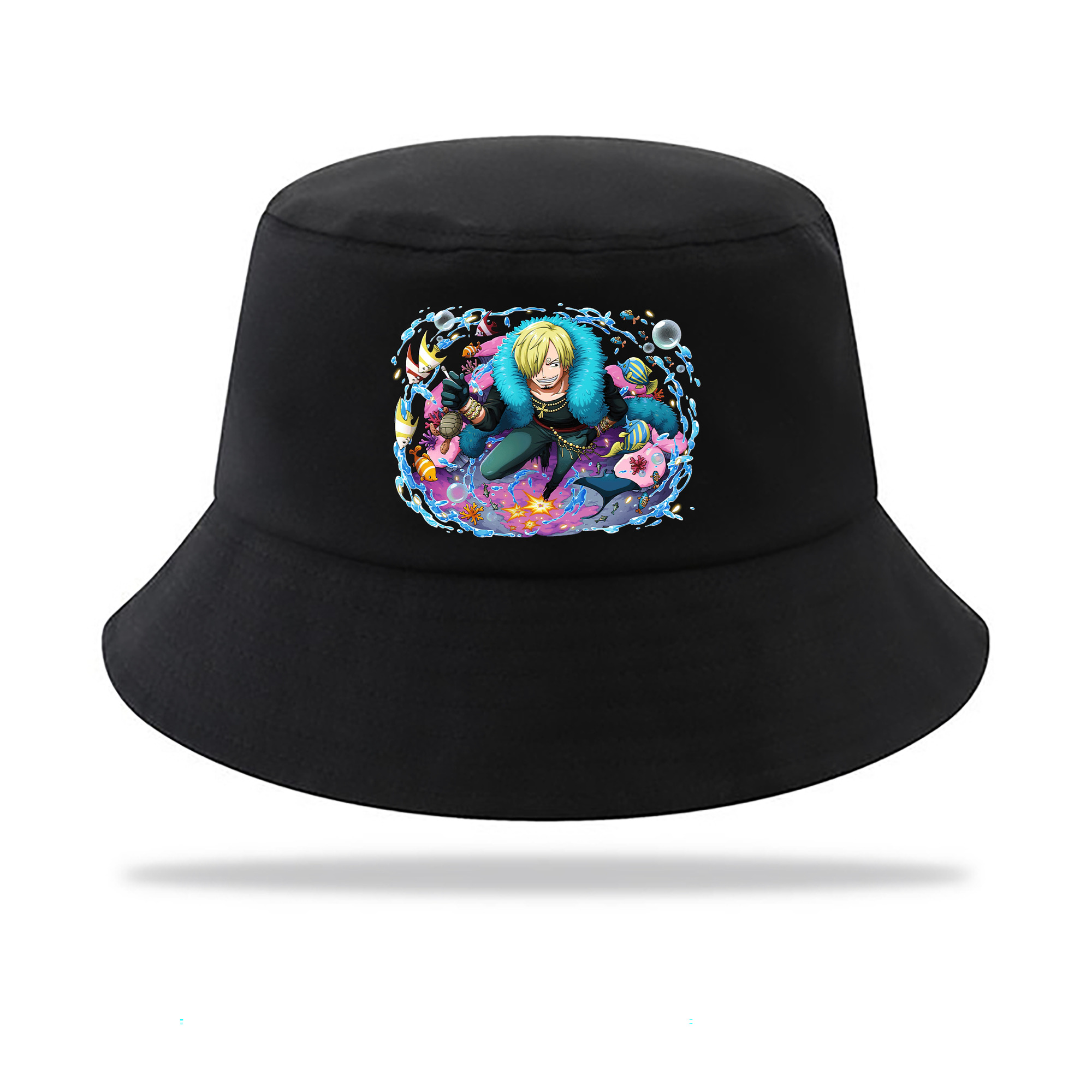 （画像用） ワンピース サンジ ONE PIECE Sanji アウトドア日除けバケットハット