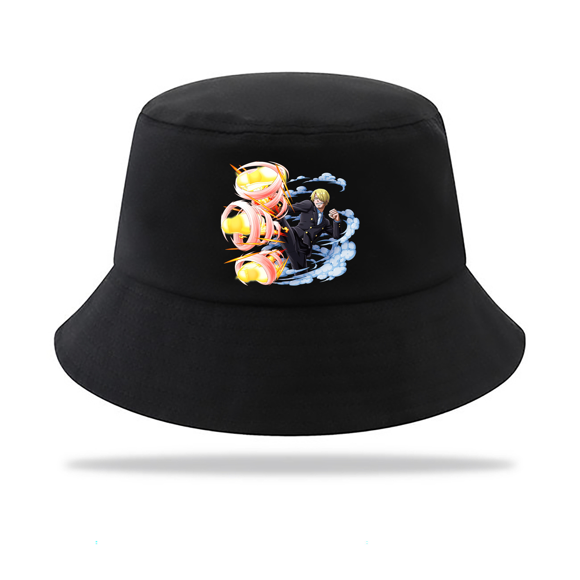 （画像用） ワンピース サンジ ONE PIECE Sanji アウトドア日除けバケットハット