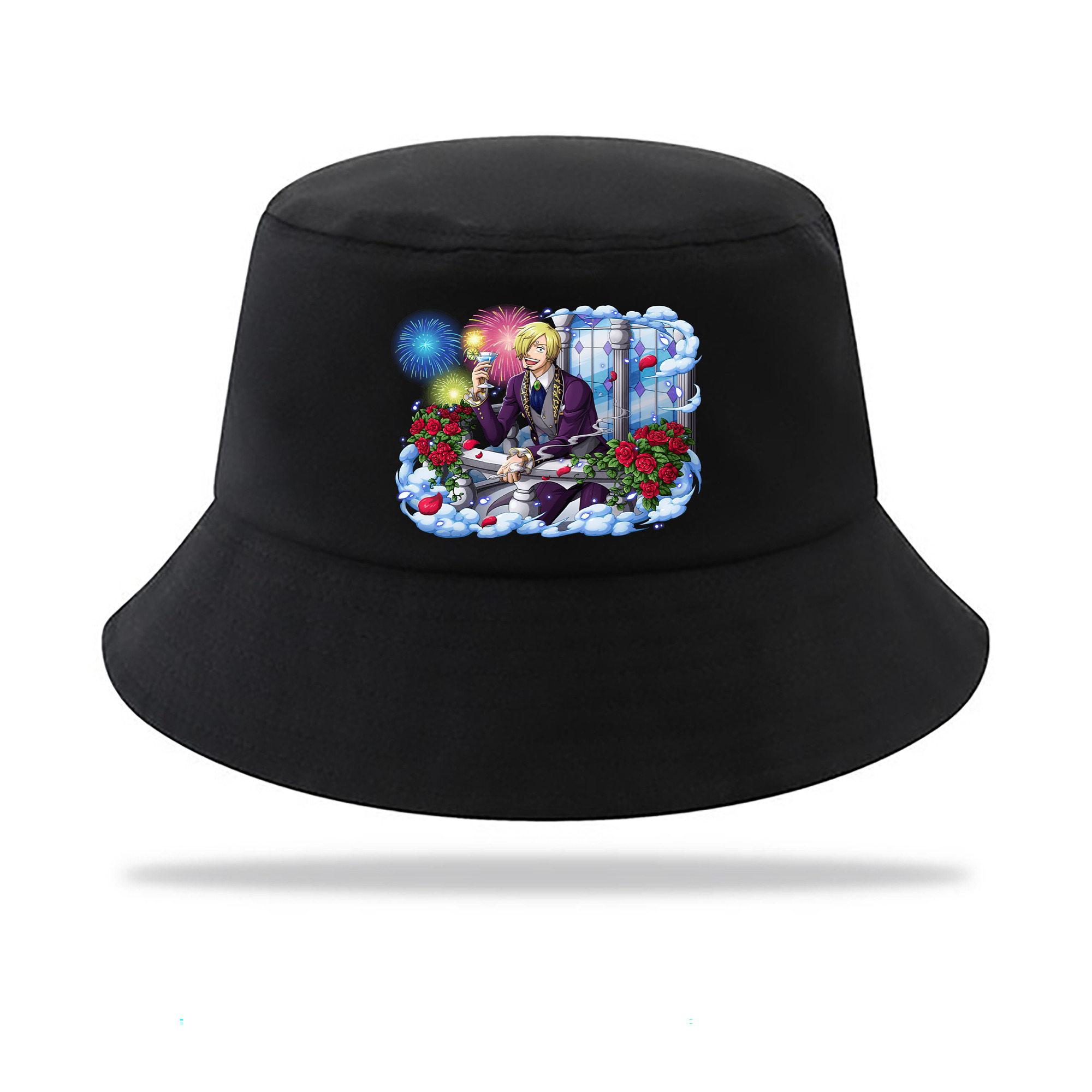 （画像用） ワンピース サンジ ONE PIECE Sanji アウトドア日除けバケットハット