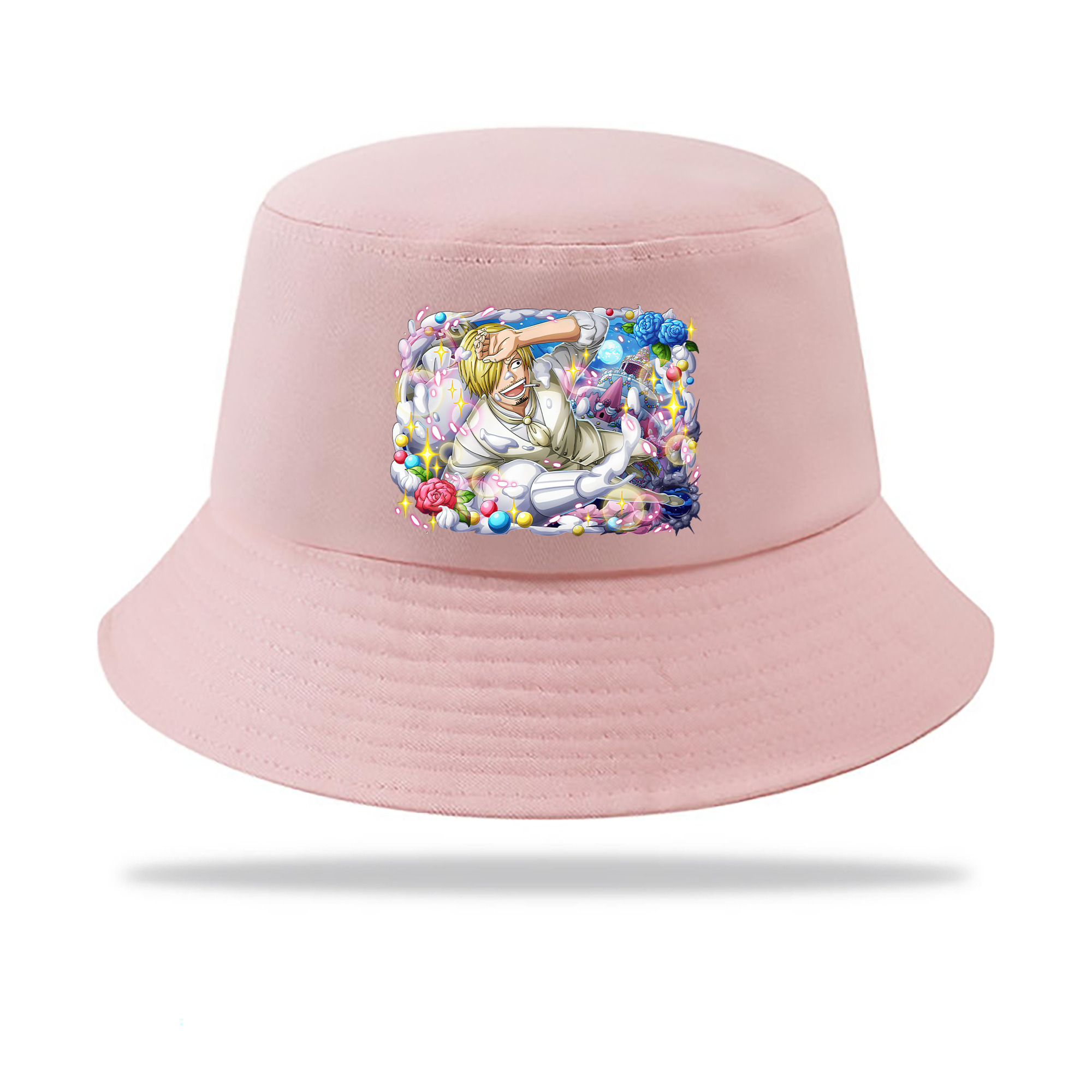 （画像用） ワンピース サンジ ONE PIECE Sanji アウトドア日除けバケットハット