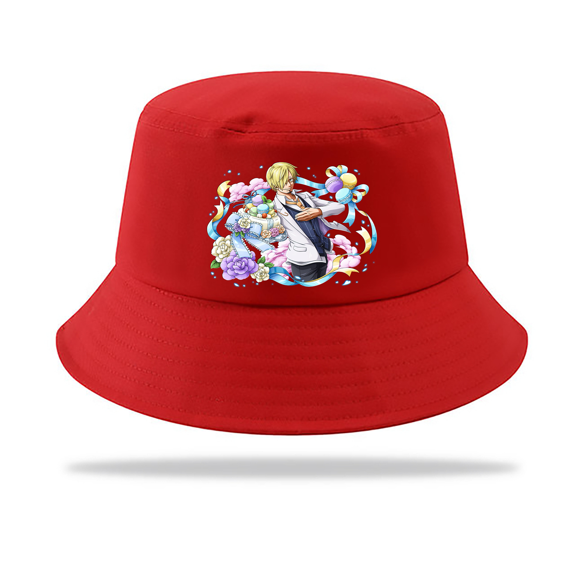 （画像用） ワンピース サンジ ONE PIECE Sanji アウトドア日除けバケットハット