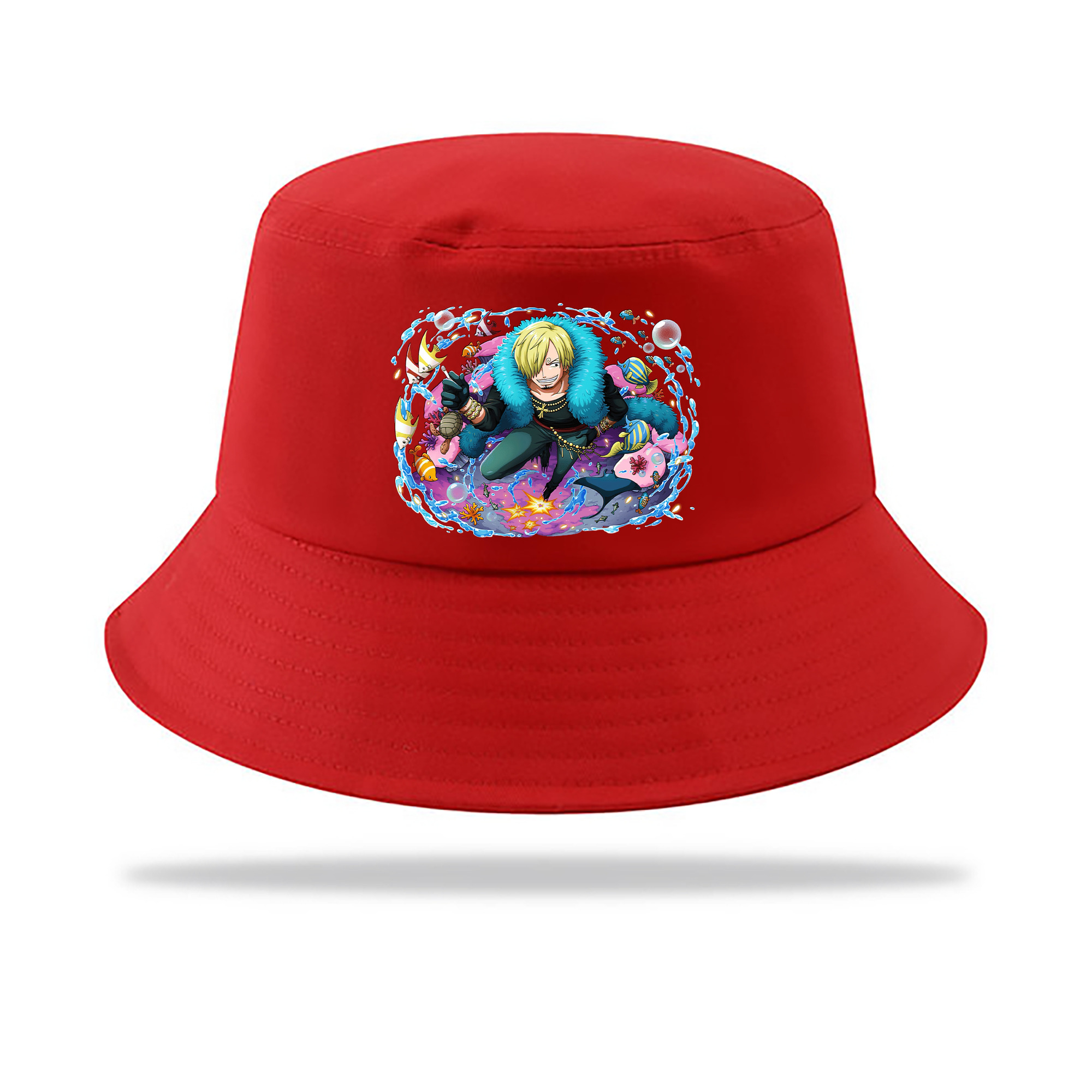 （画像用） ワンピース サンジ ONE PIECE Sanji アウトドア日除けバケットハット