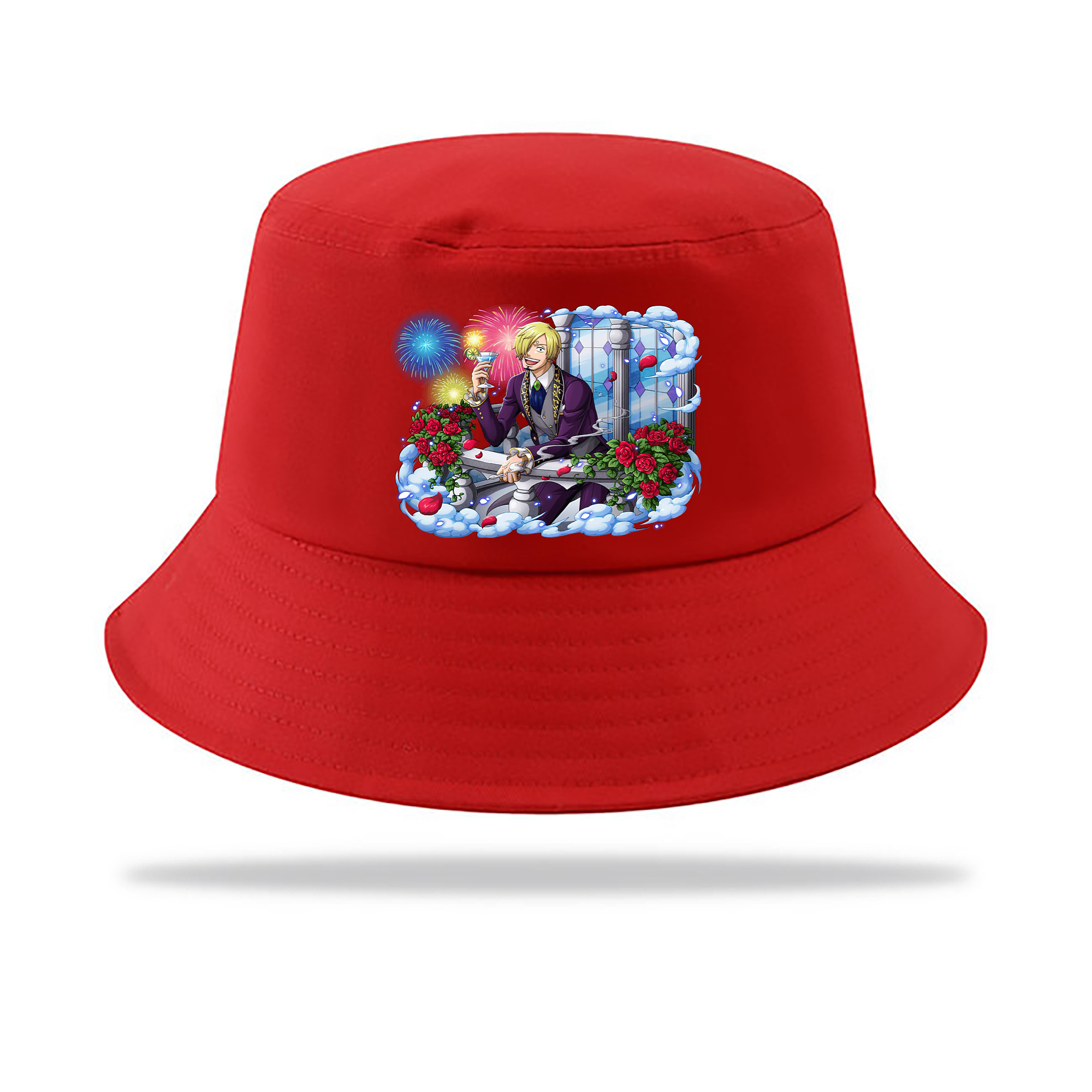 （画像用） ワンピース サンジ ONE PIECE Sanji アウトドア日除けバケットハット