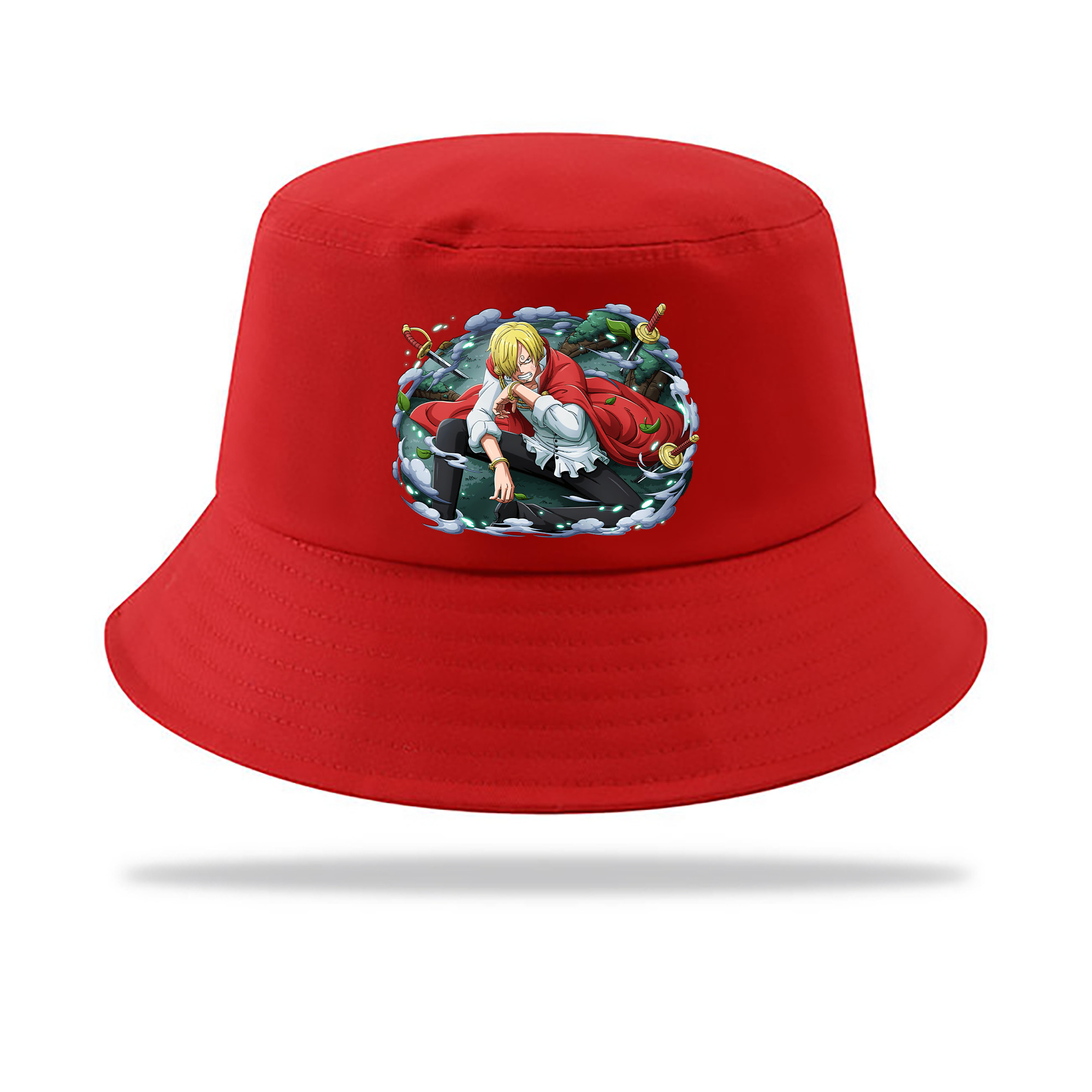 （画像用） ワンピース サンジ ONE PIECE Sanji アウトドア日除けバケットハット