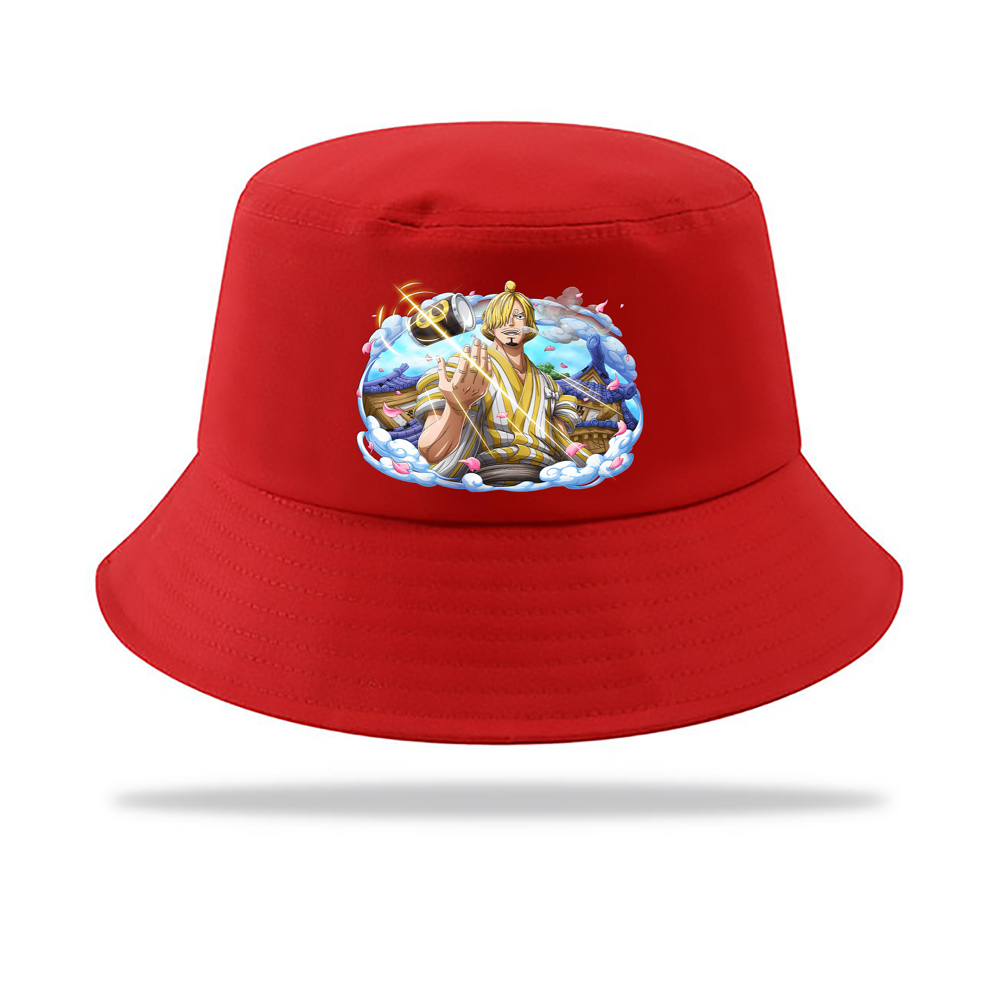 （画像用） ワンピース サンジ ONE PIECE Sanji アウトドア日除けバケットハット