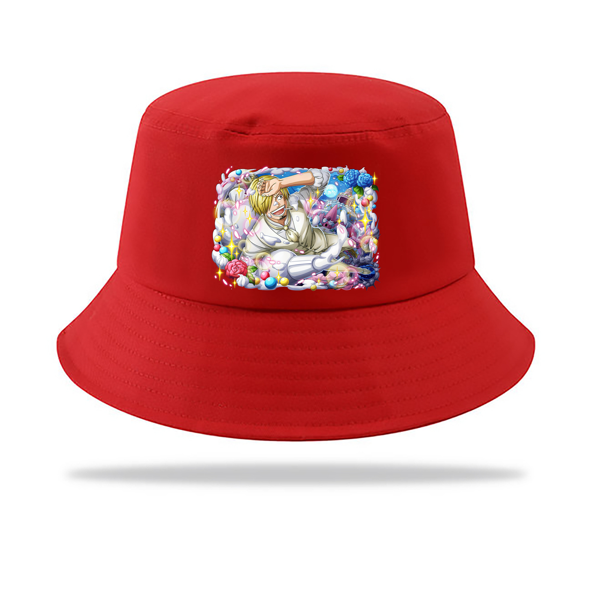（画像用） ワンピース サンジ ONE PIECE Sanji アウトドア日除けバケットハット