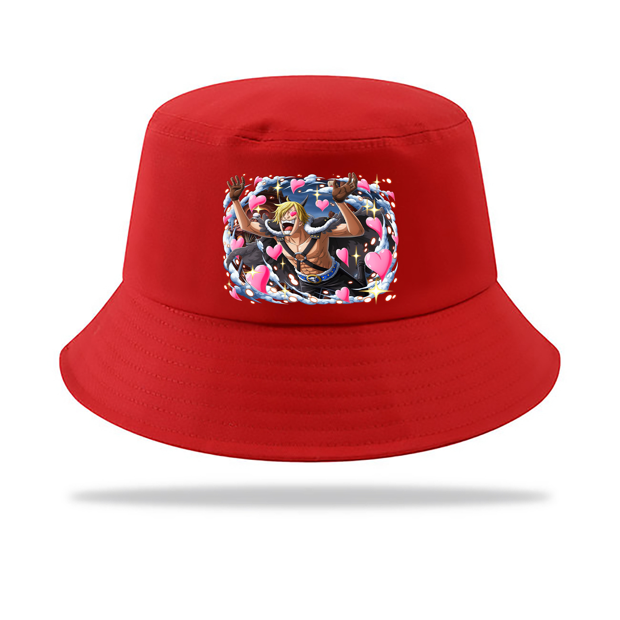 （画像用） ワンピース サンジ ONE PIECE Sanji アウトドア日除けバケットハット