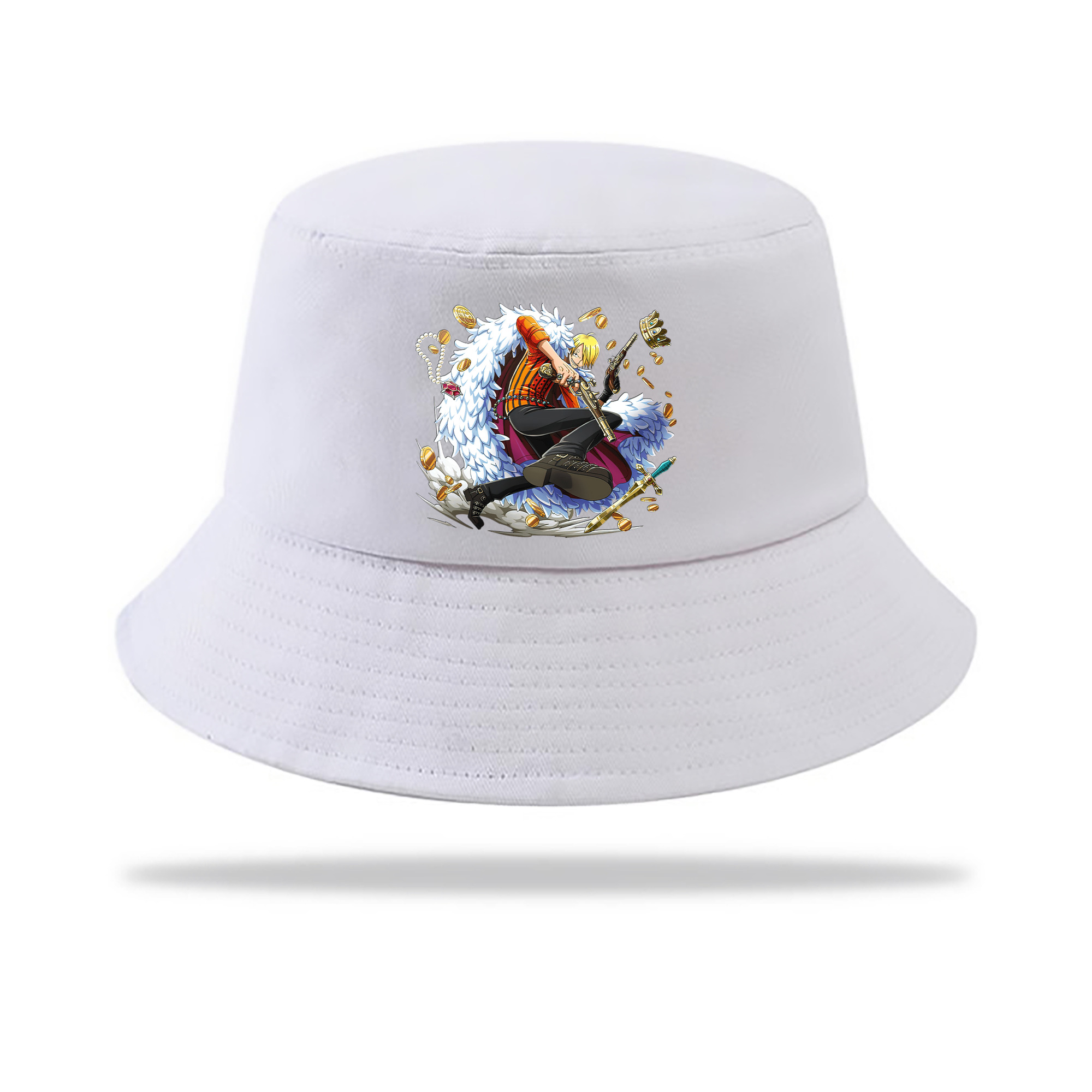 （画像用） ワンピース サンジ ONE PIECE Sanji アウトドア日除けバケットハット