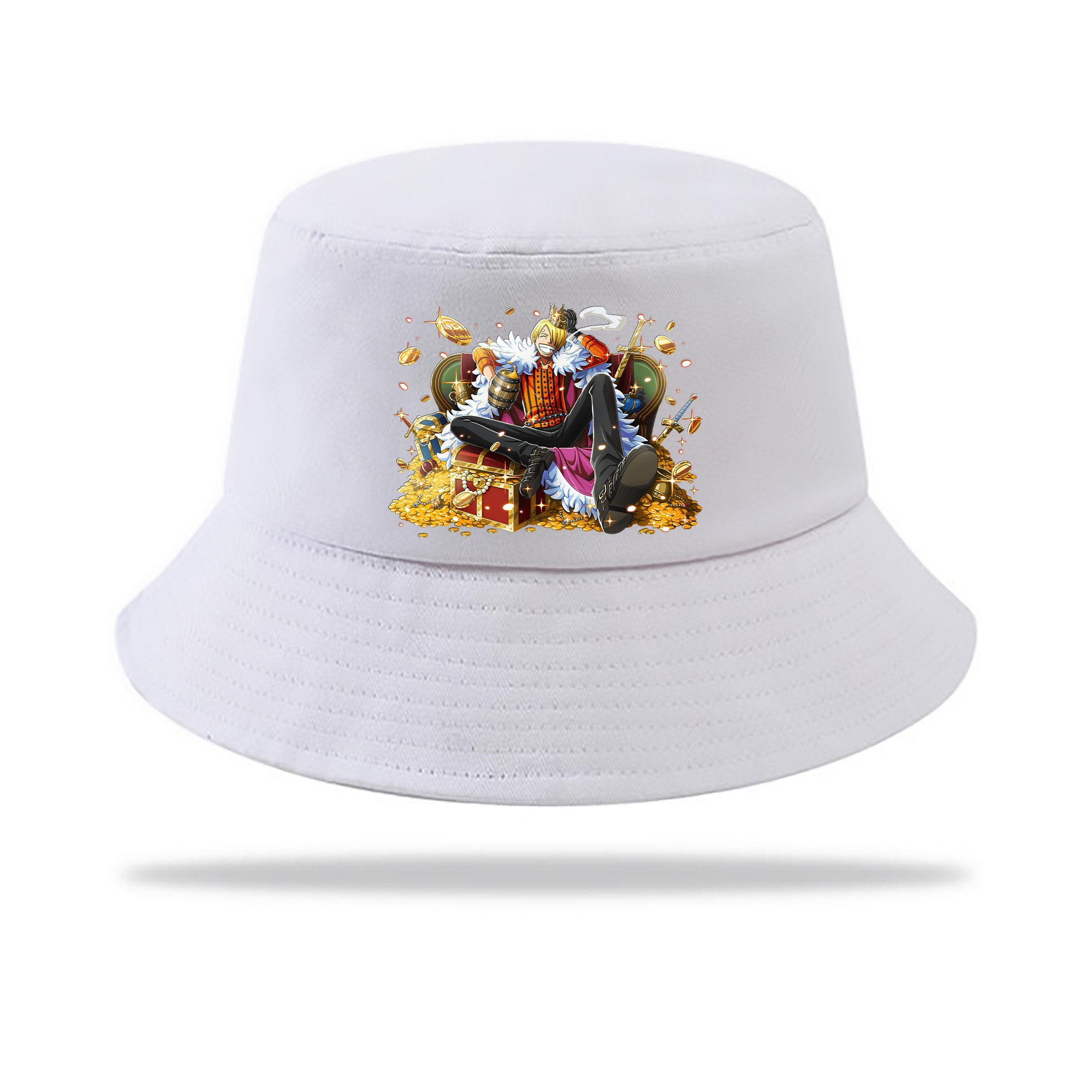 （画像用） ワンピース サンジ ONE PIECE Sanji アウトドア日除けバケットハット