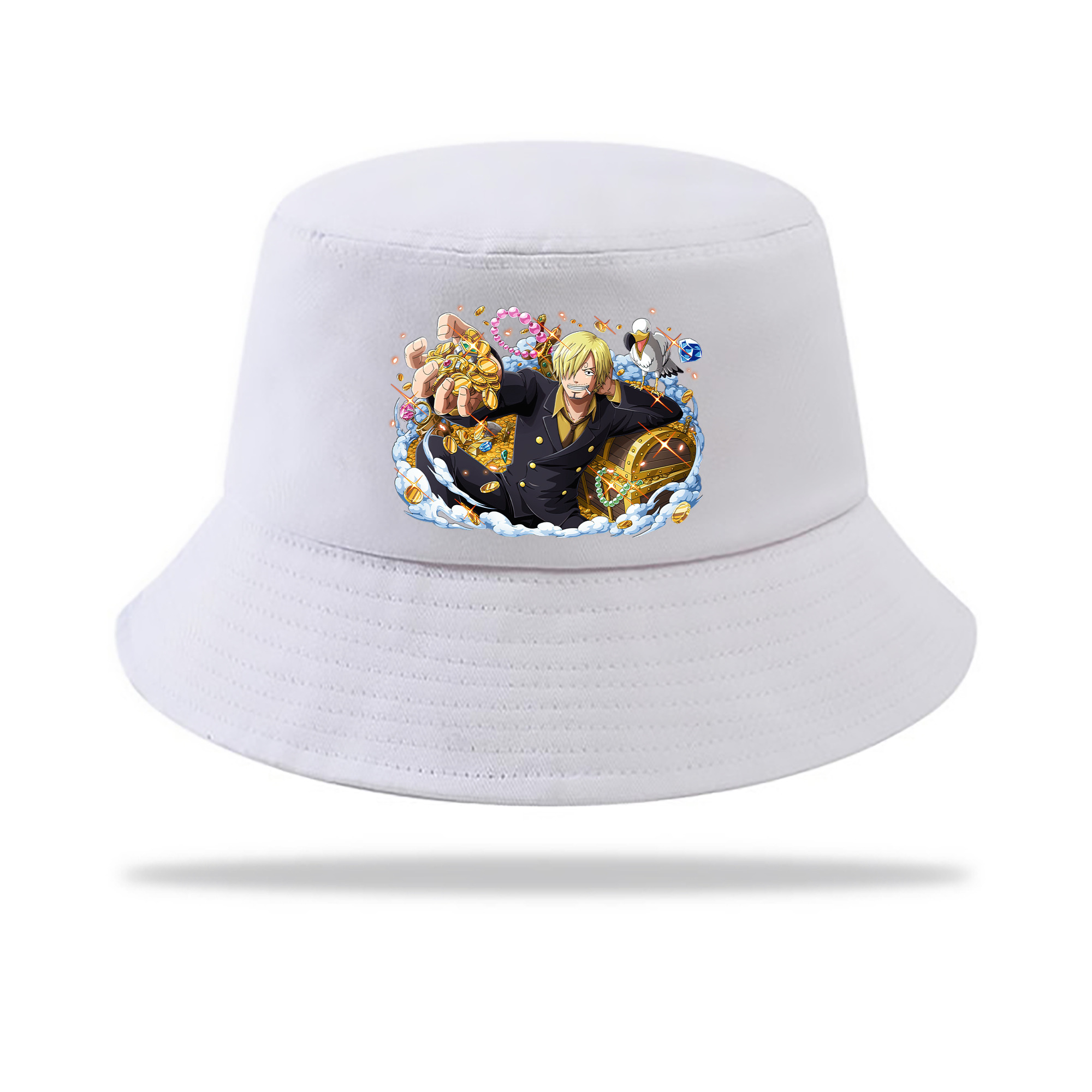 （画像用） ワンピース サンジ ONE PIECE Sanji アウトドア日除けバケットハット