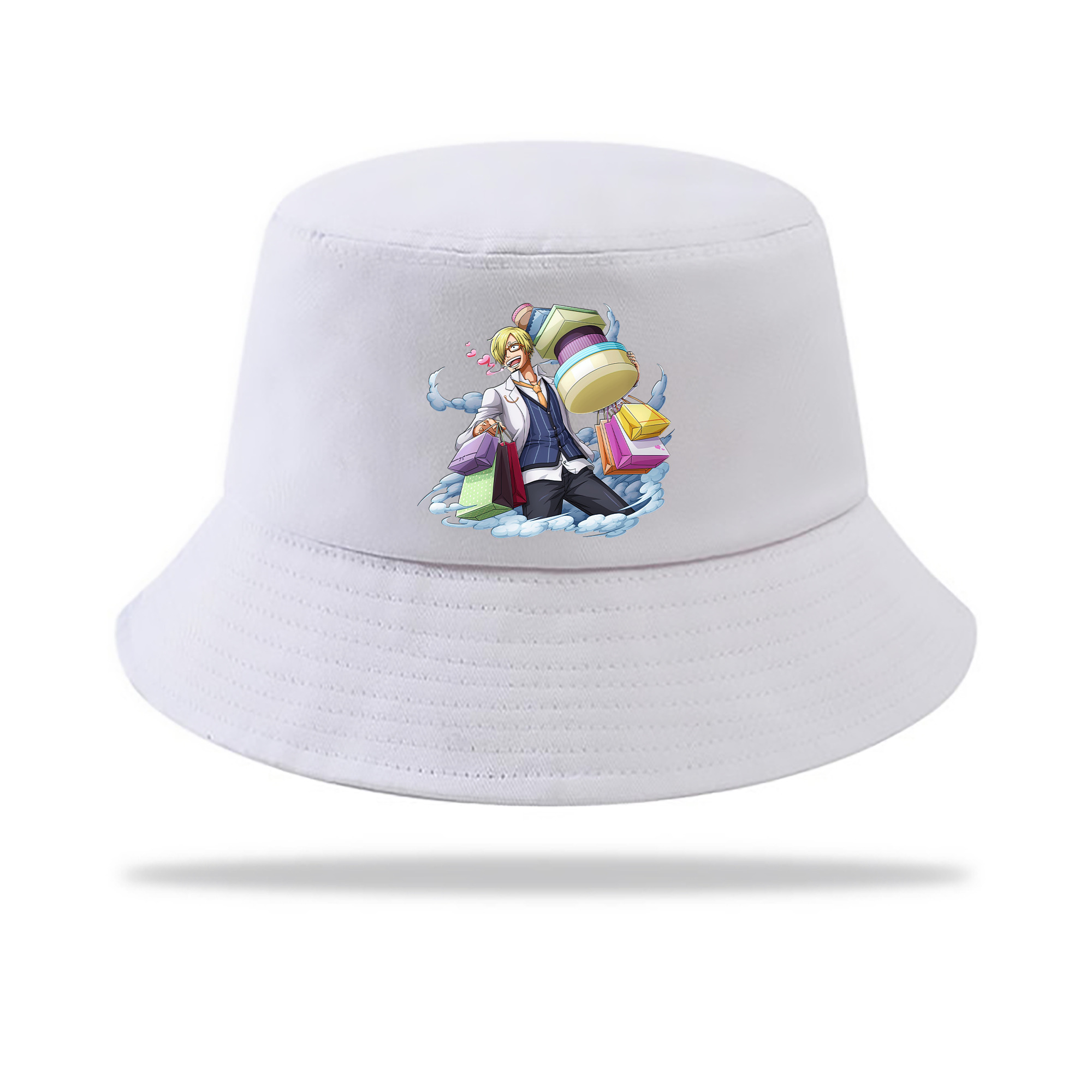 （画像用） ワンピース サンジ ONE PIECE Sanji アウトドア日除けバケットハット