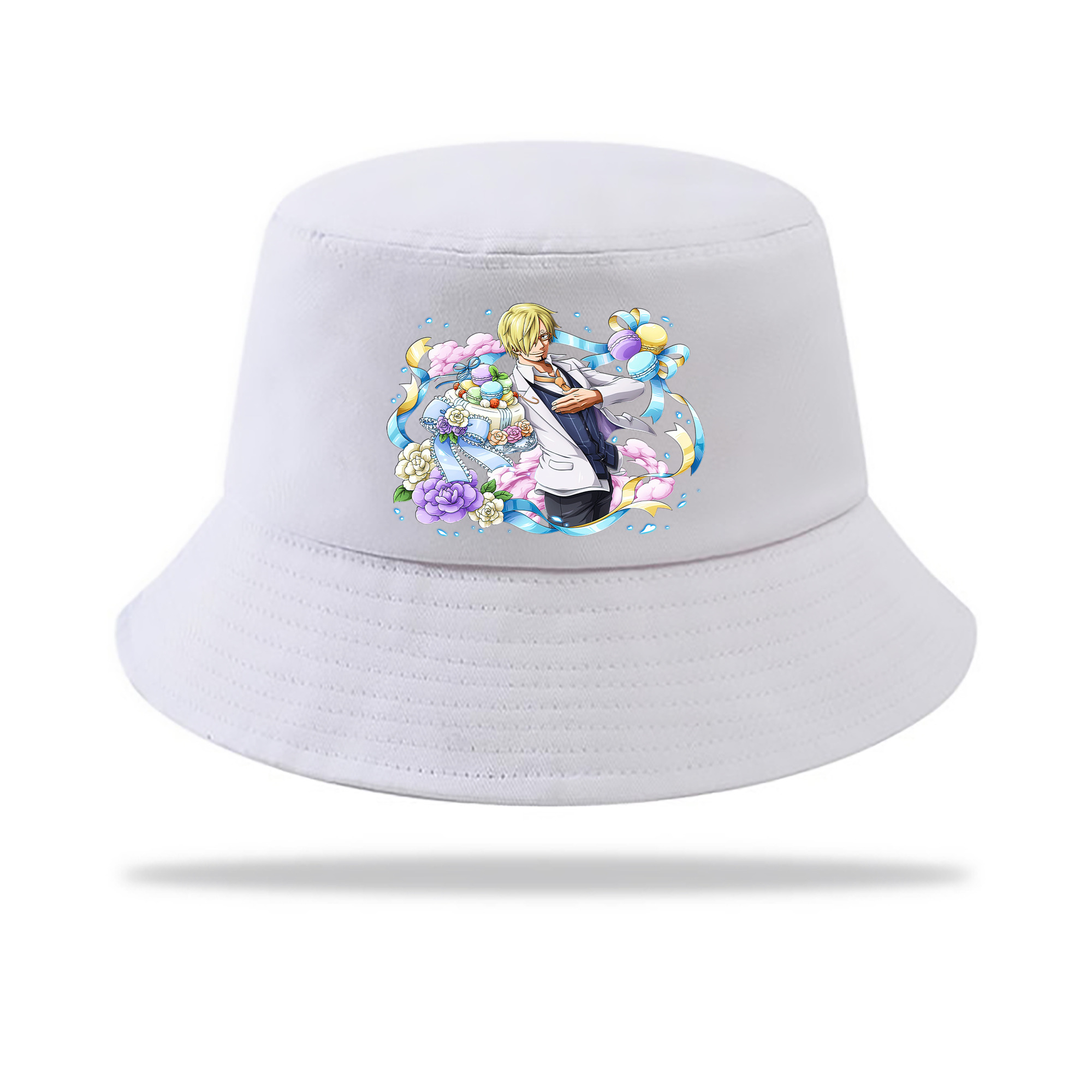 （画像用） ワンピース サンジ ONE PIECE Sanji アウトドア日除けバケットハット