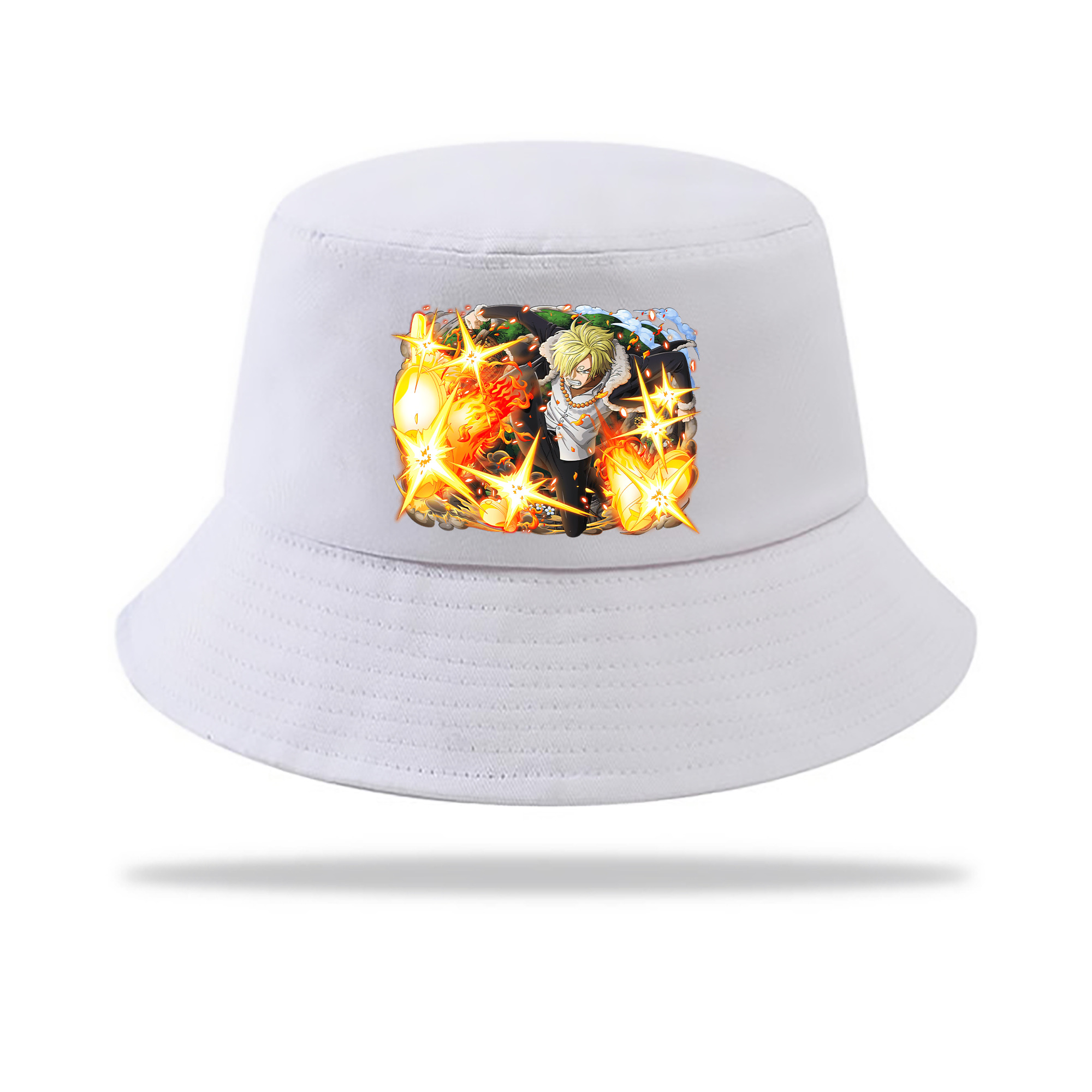 （画像用） ワンピース サンジ ONE PIECE Sanji アウトドア日除けバケットハット