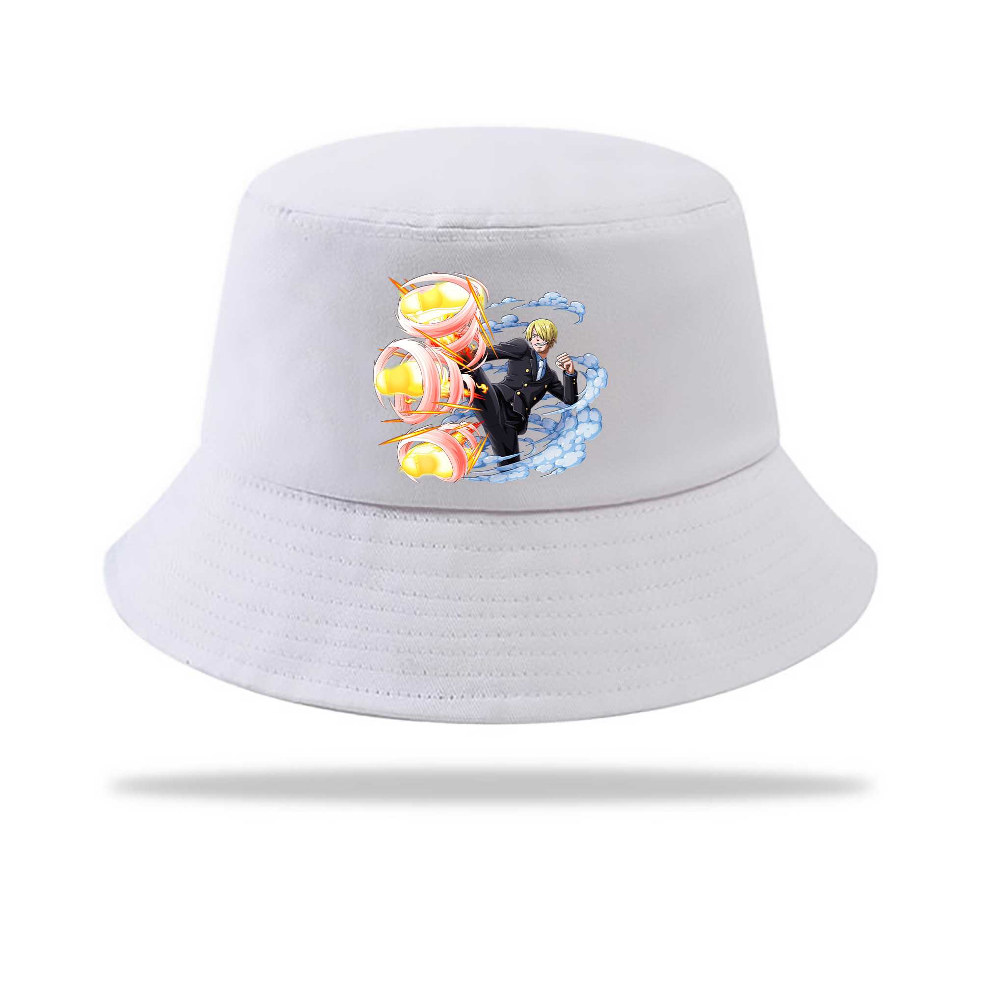 （画像用） ワンピース サンジ ONE PIECE Sanji アウトドア日除けバケットハット