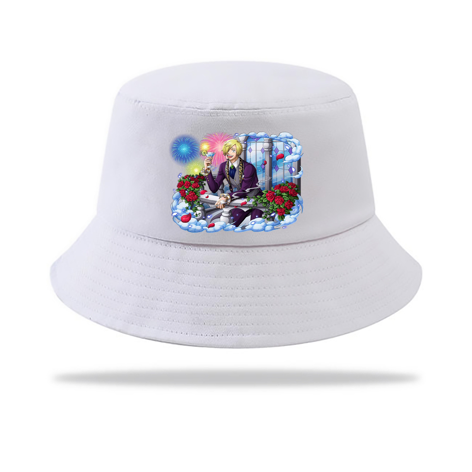 （画像用） ワンピース サンジ ONE PIECE Sanji アウトドア日除けバケットハット