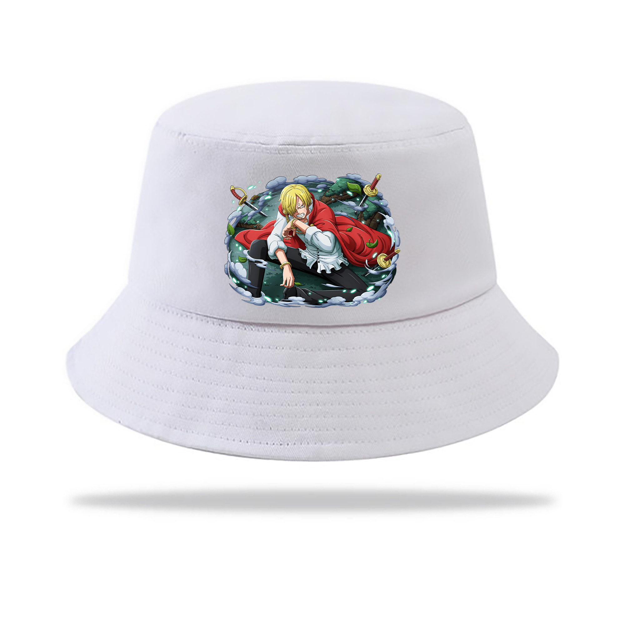 （画像用） ワンピース サンジ ONE PIECE Sanji アウトドア日除けバケットハット