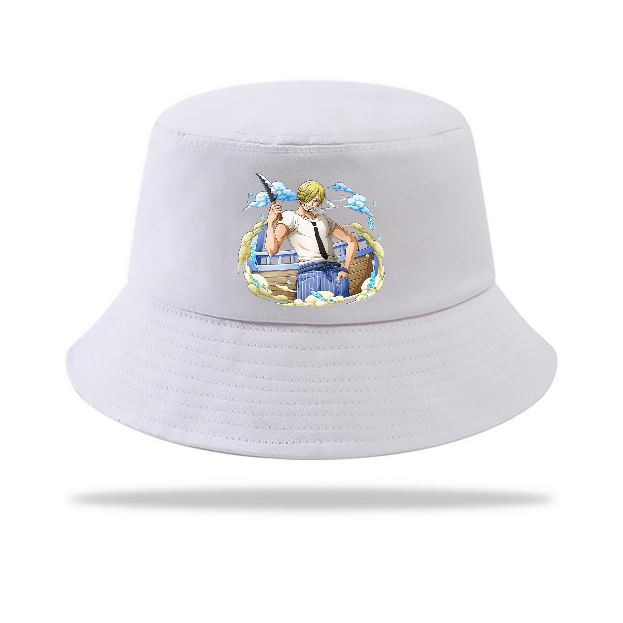 （画像用） ワンピース サンジ ONE PIECE Sanji アウトドア日除けバケットハット