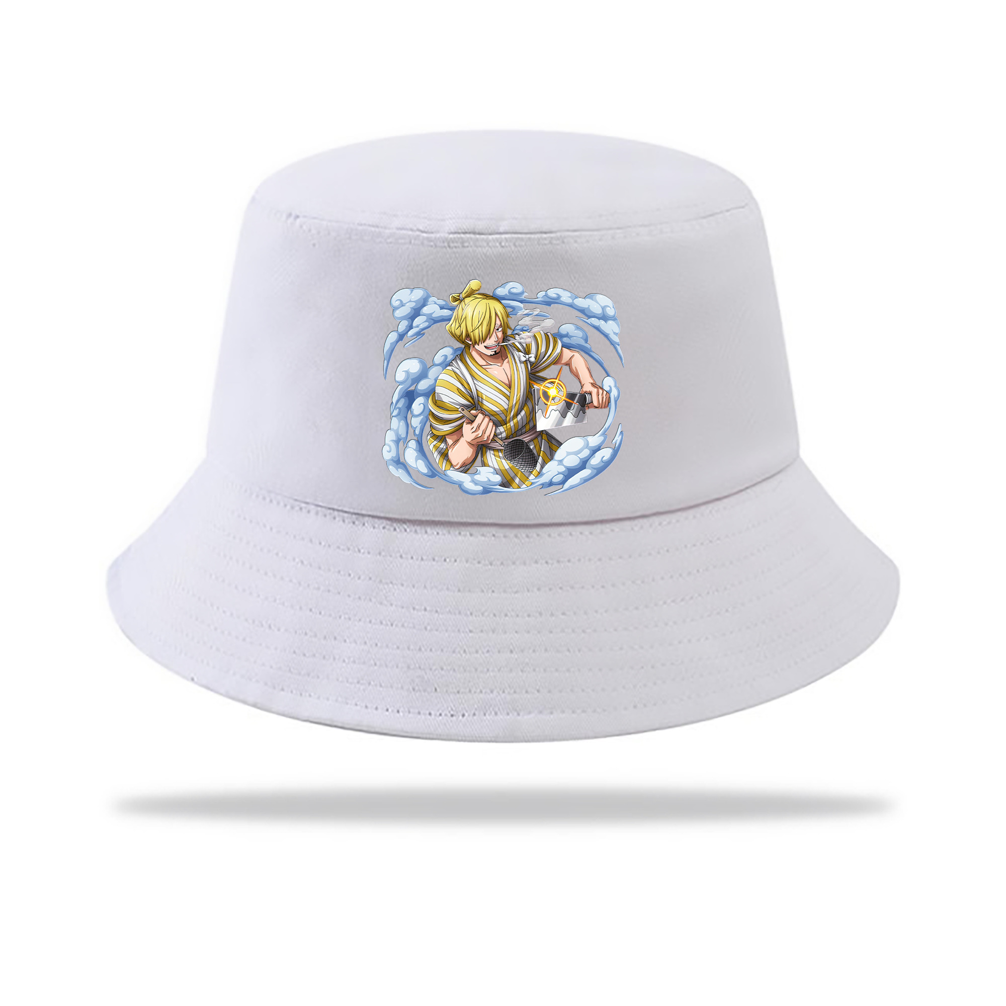 （画像用） ワンピース サンジ ONE PIECE Sanji アウトドア日除けバケットハット
