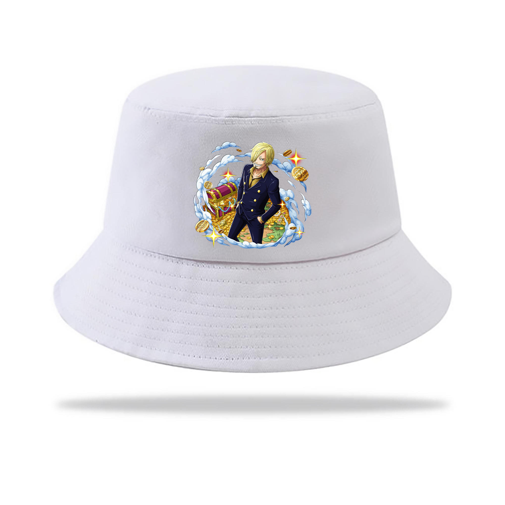 （画像用） ワンピース サンジ ONE PIECE Sanji アウトドア日除けバケットハット