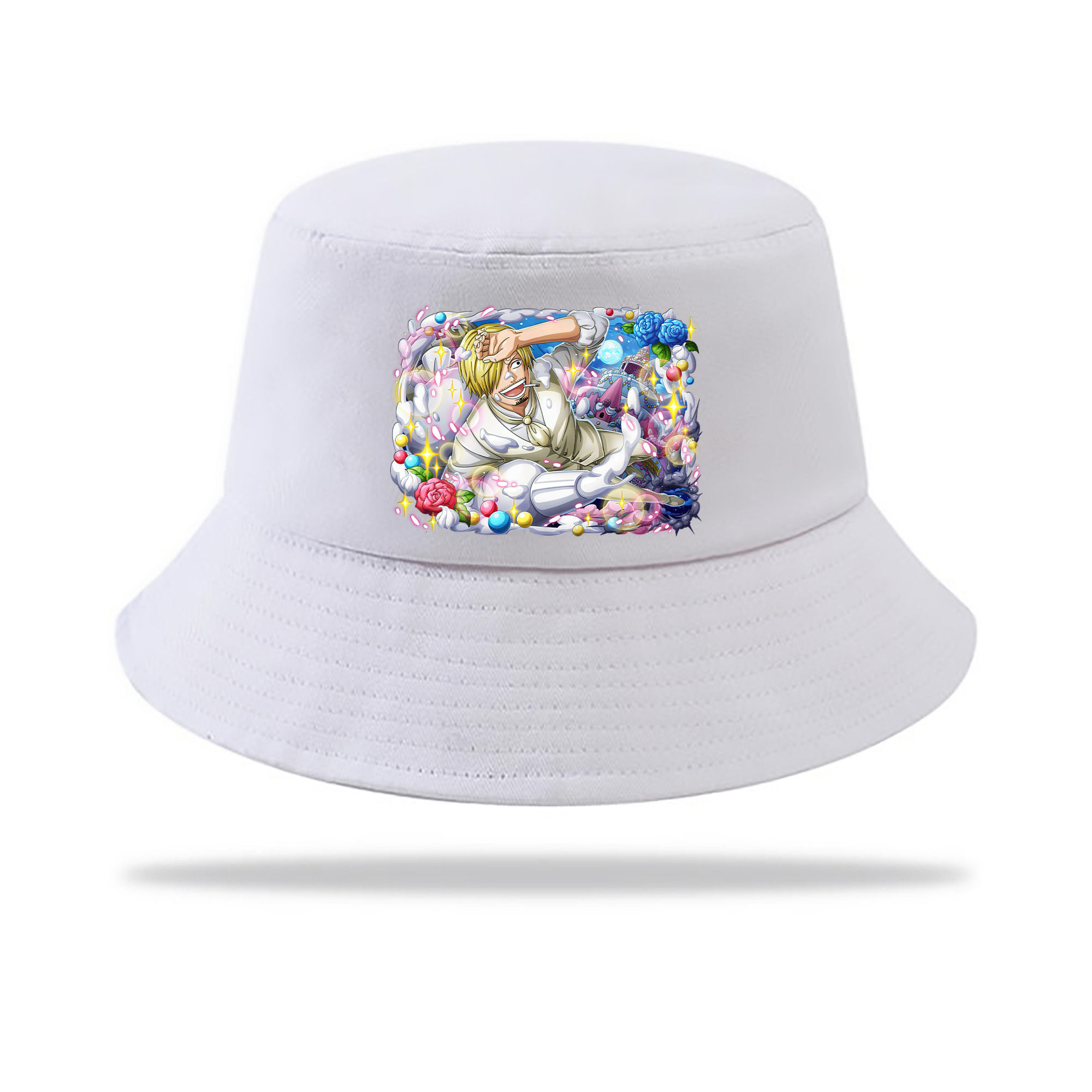 （画像用） ワンピース サンジ ONE PIECE Sanji アウトドア日除けバケットハット