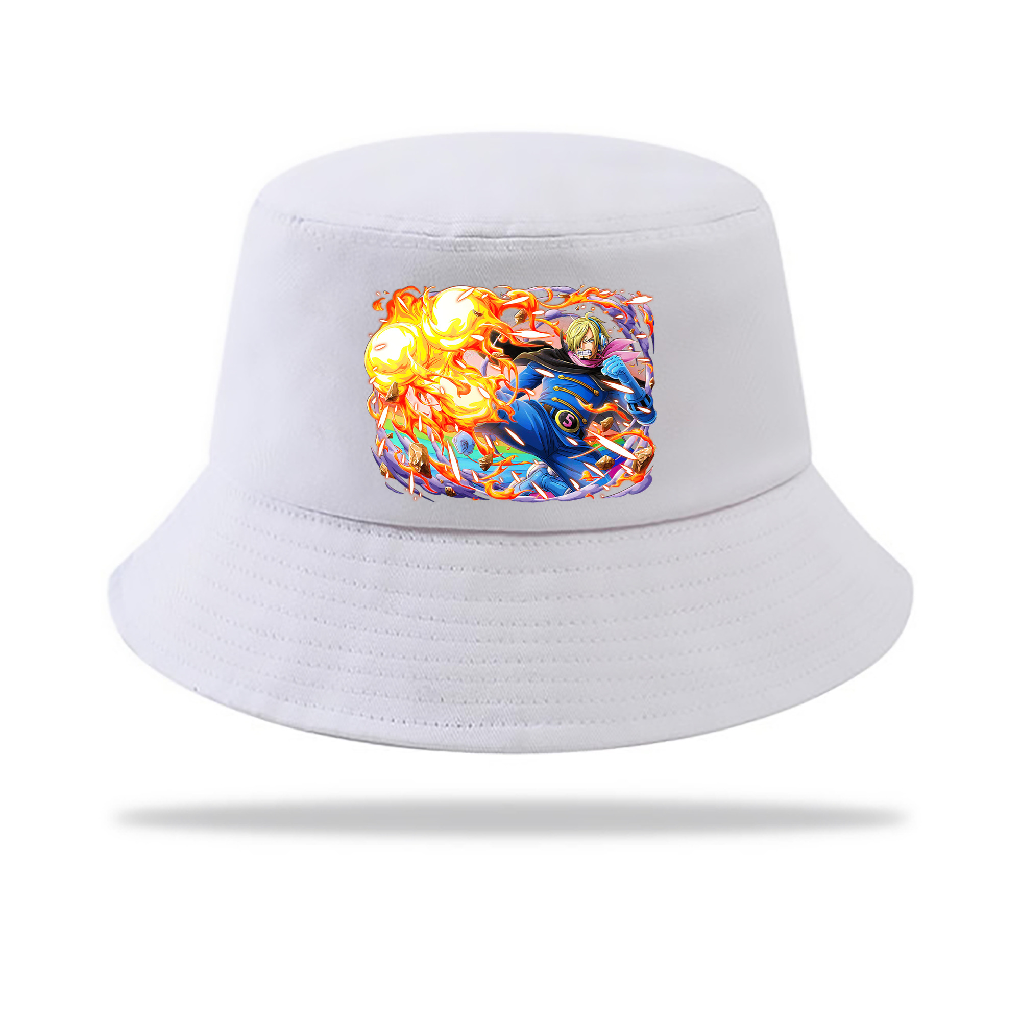 （画像用） ワンピース サンジ ONE PIECE Sanji アウトドア日除けバケットハット