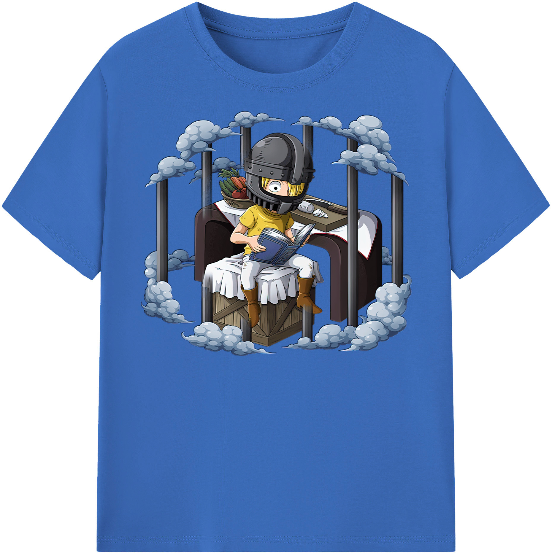 ワンピース サンジ ONE PIECE Sanji 綿100％半袖Tシャツ（フロントプリント）